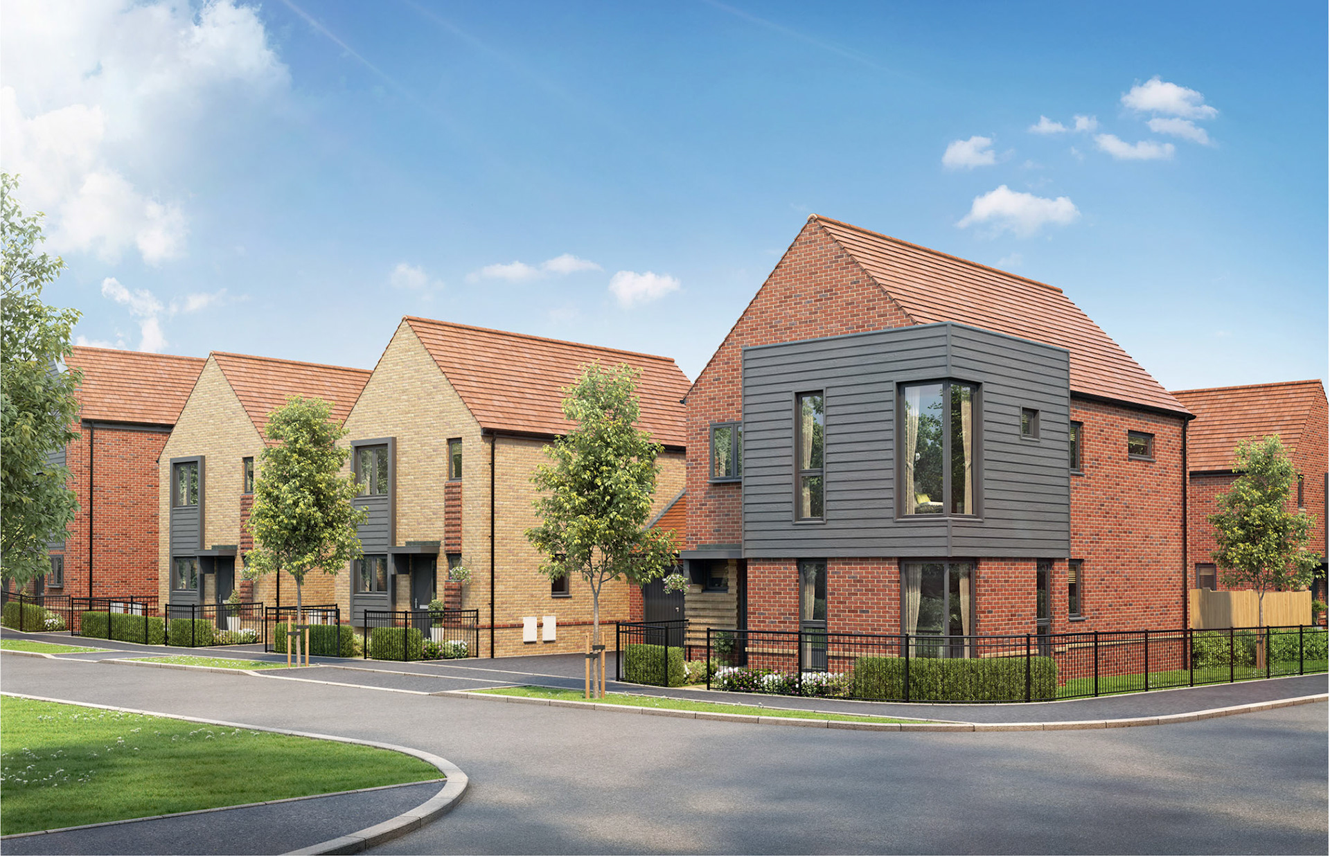 Drayton Site Approach CGI [Image courtesy of Dandara]