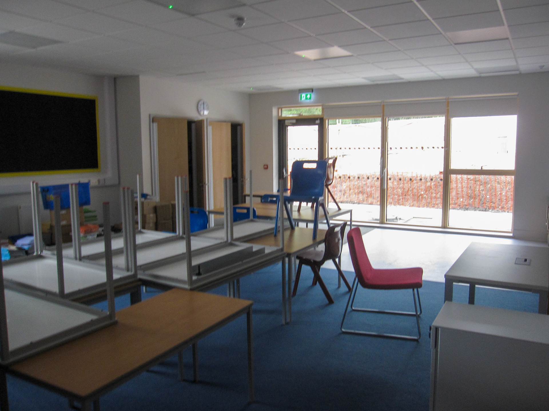 Near Completed Works - Moving into the Classrooms