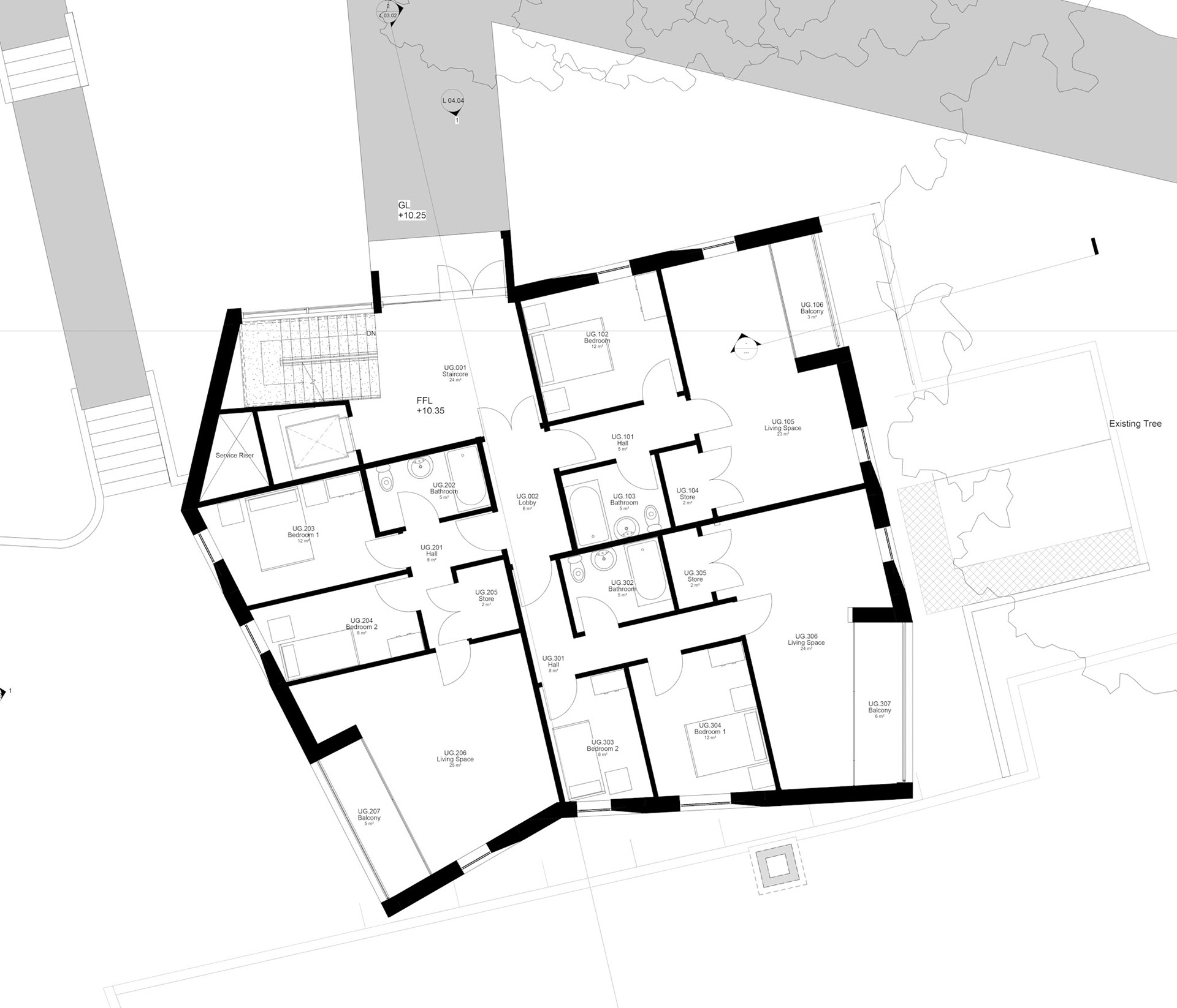 Original Proposal - Upper Ground Floor