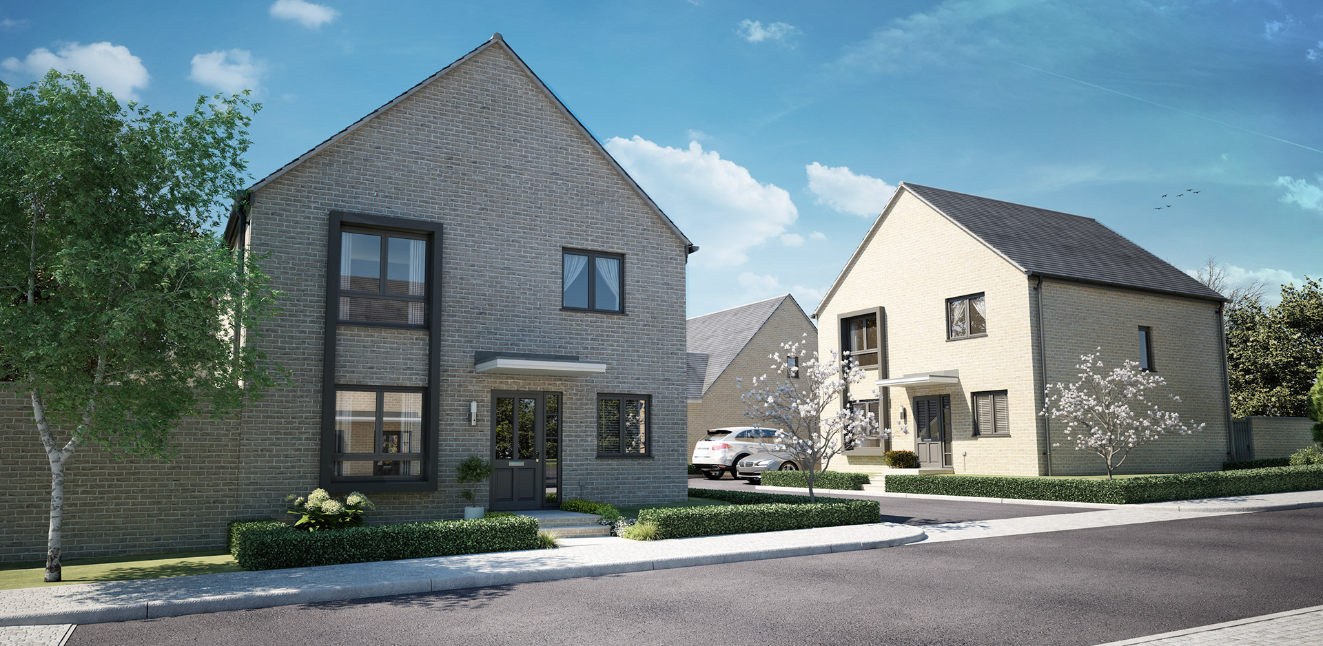 House Type K CGI Perspectives [Image Courtesy of Baker Estates]