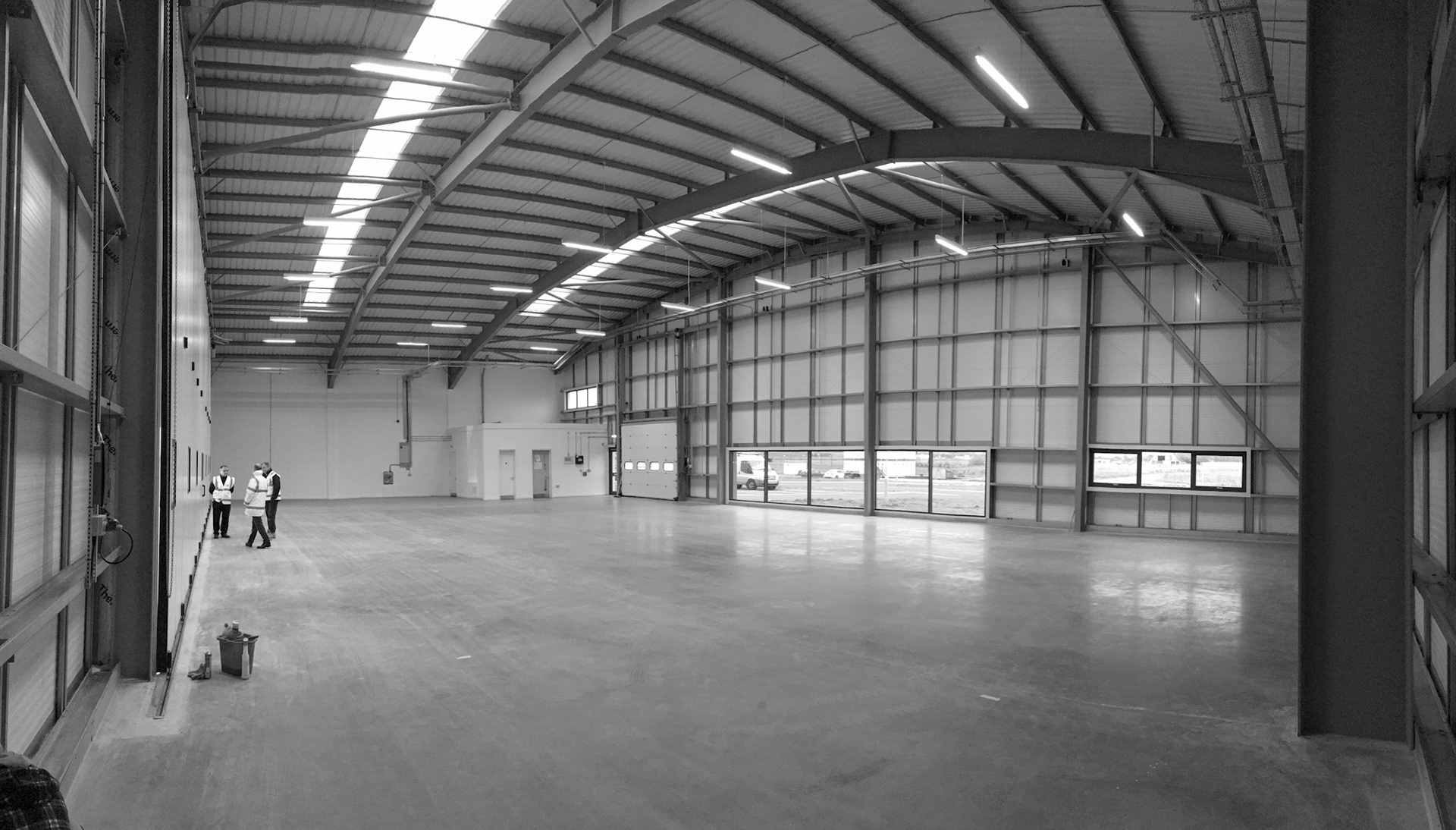 Image of Completed Internal Hangar Space