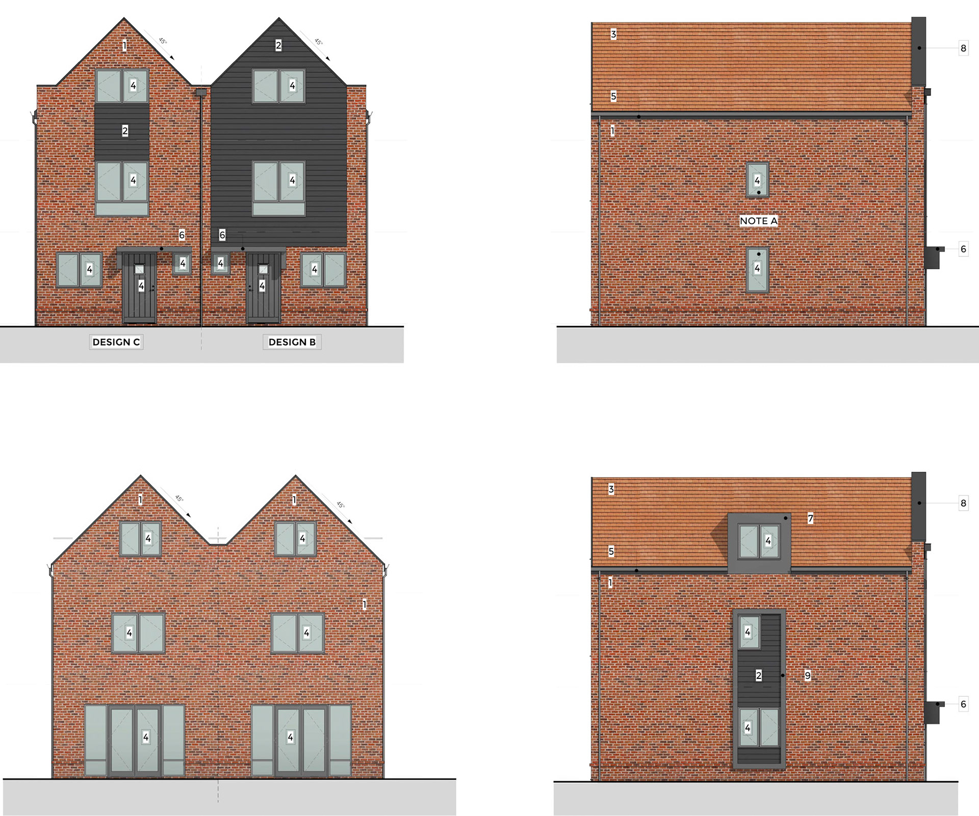 House Type 303 Planning Elevation