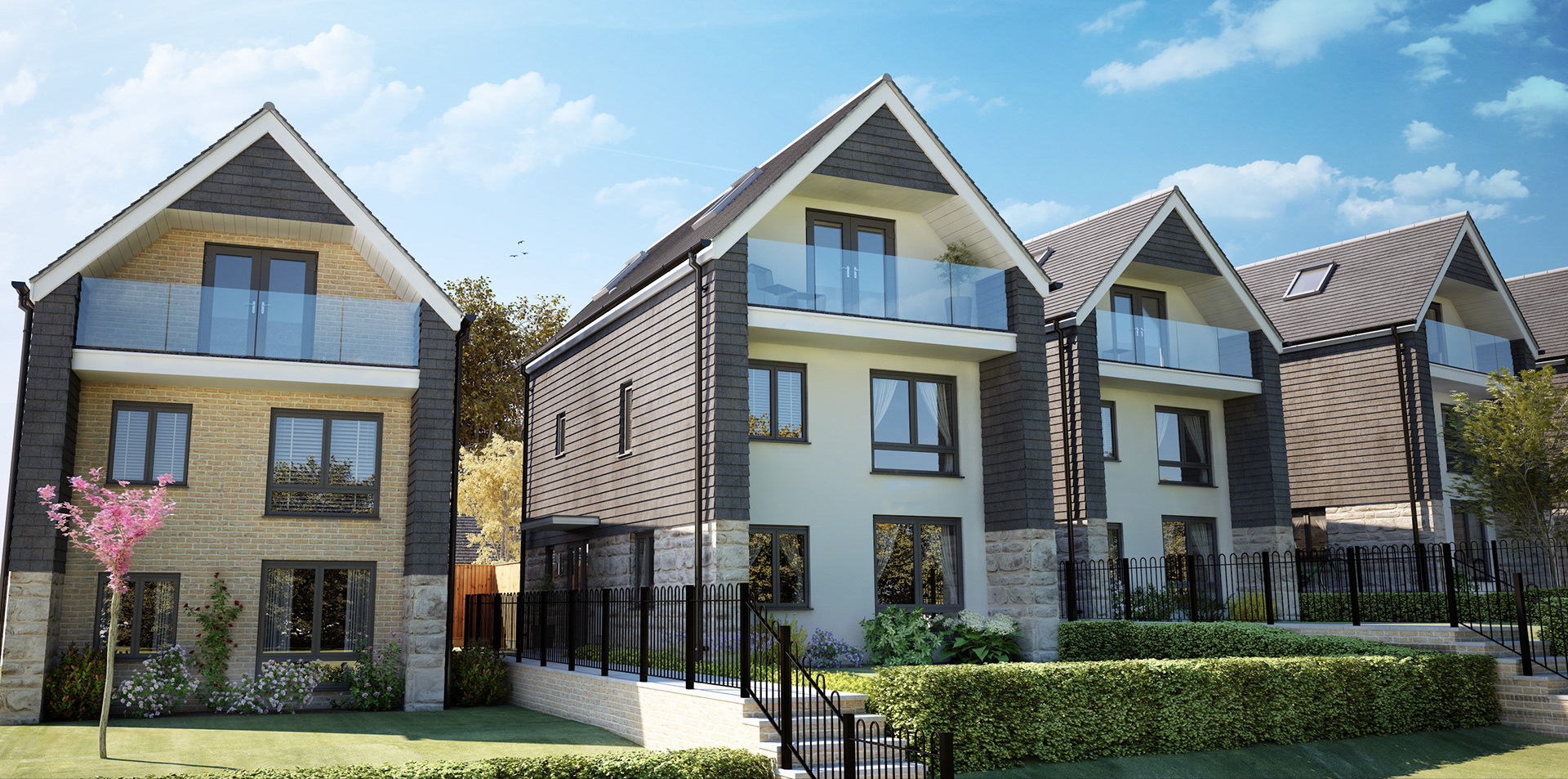 House Type L CGI Perspectives [Image Courtesy of Baker Estates]