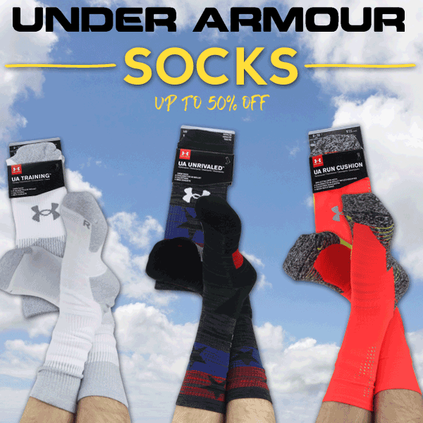 Under Armour Sock Ad