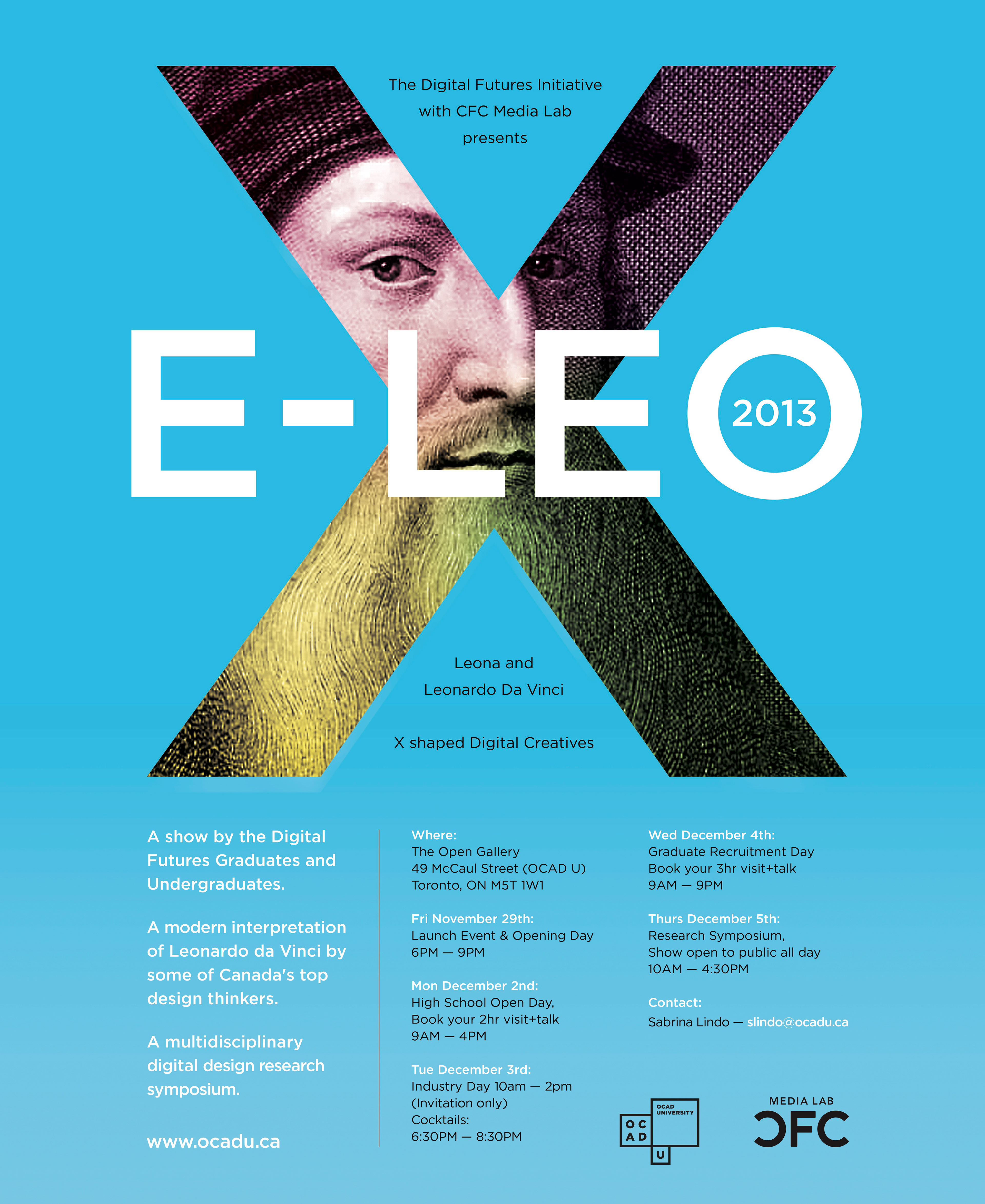 E-Leo event poster design
