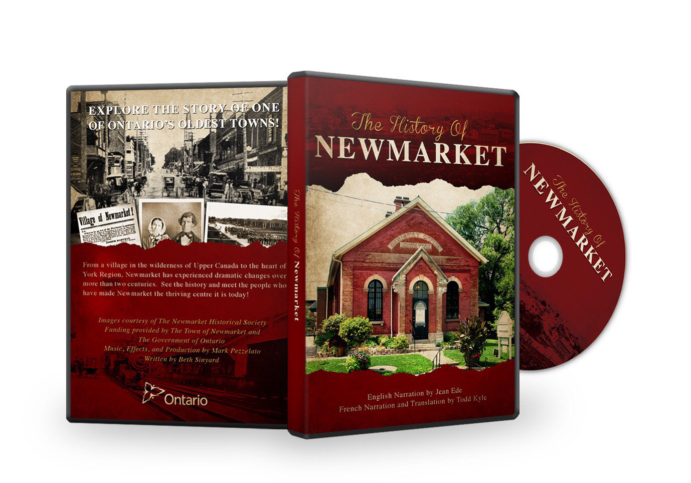 History of Newmarket DVD design
