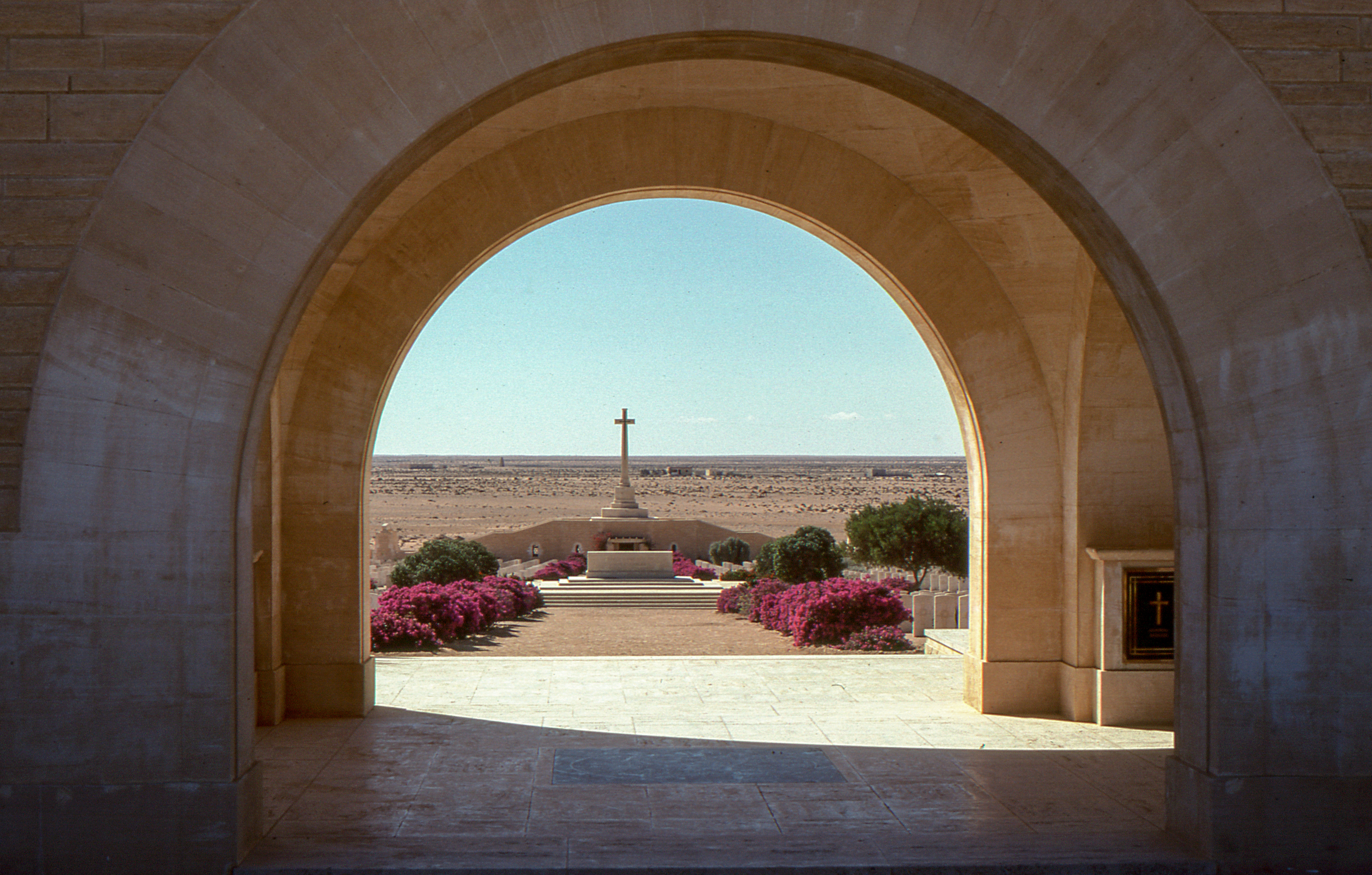 The British memorial