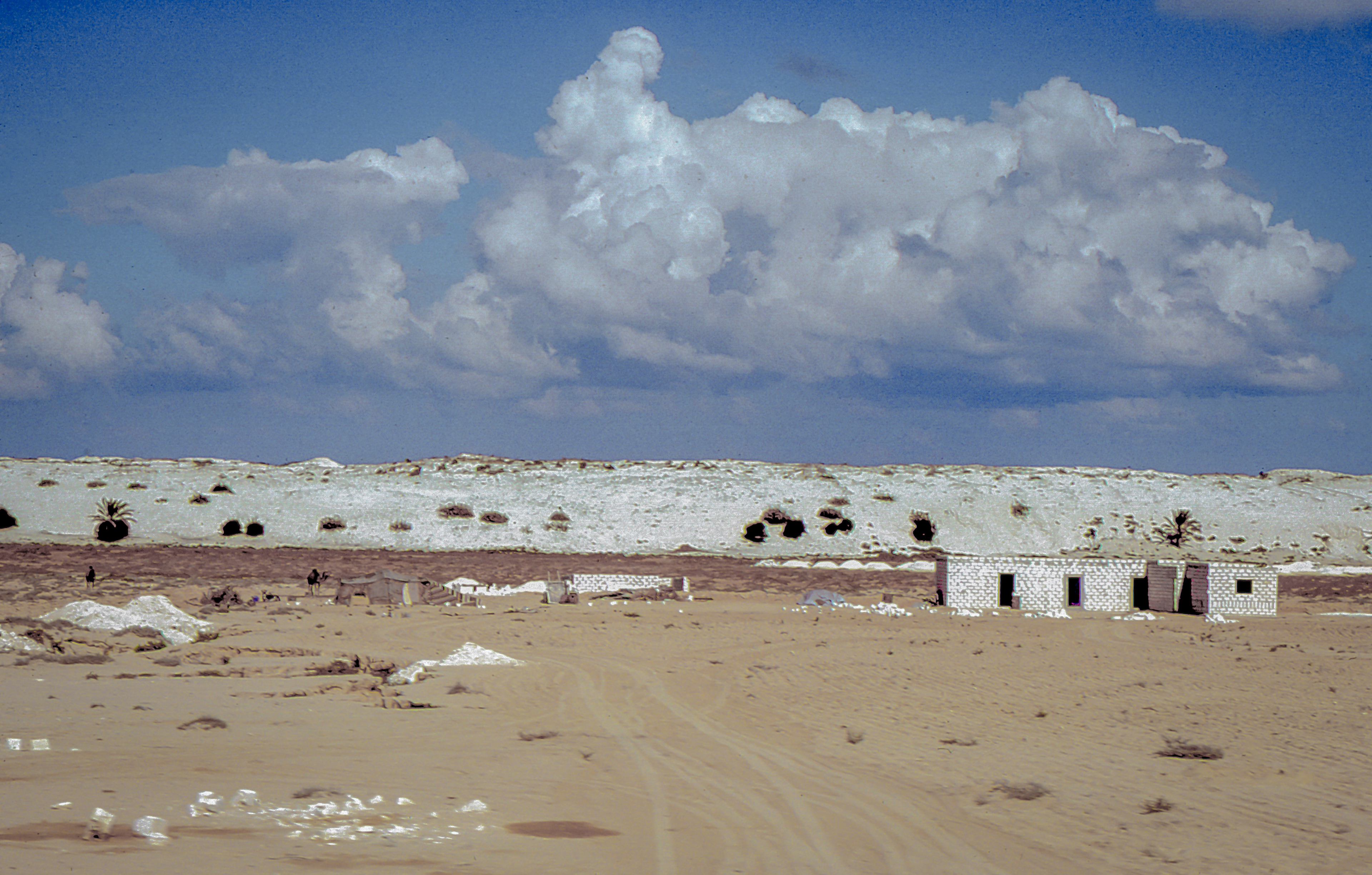 Bedouin home and tent