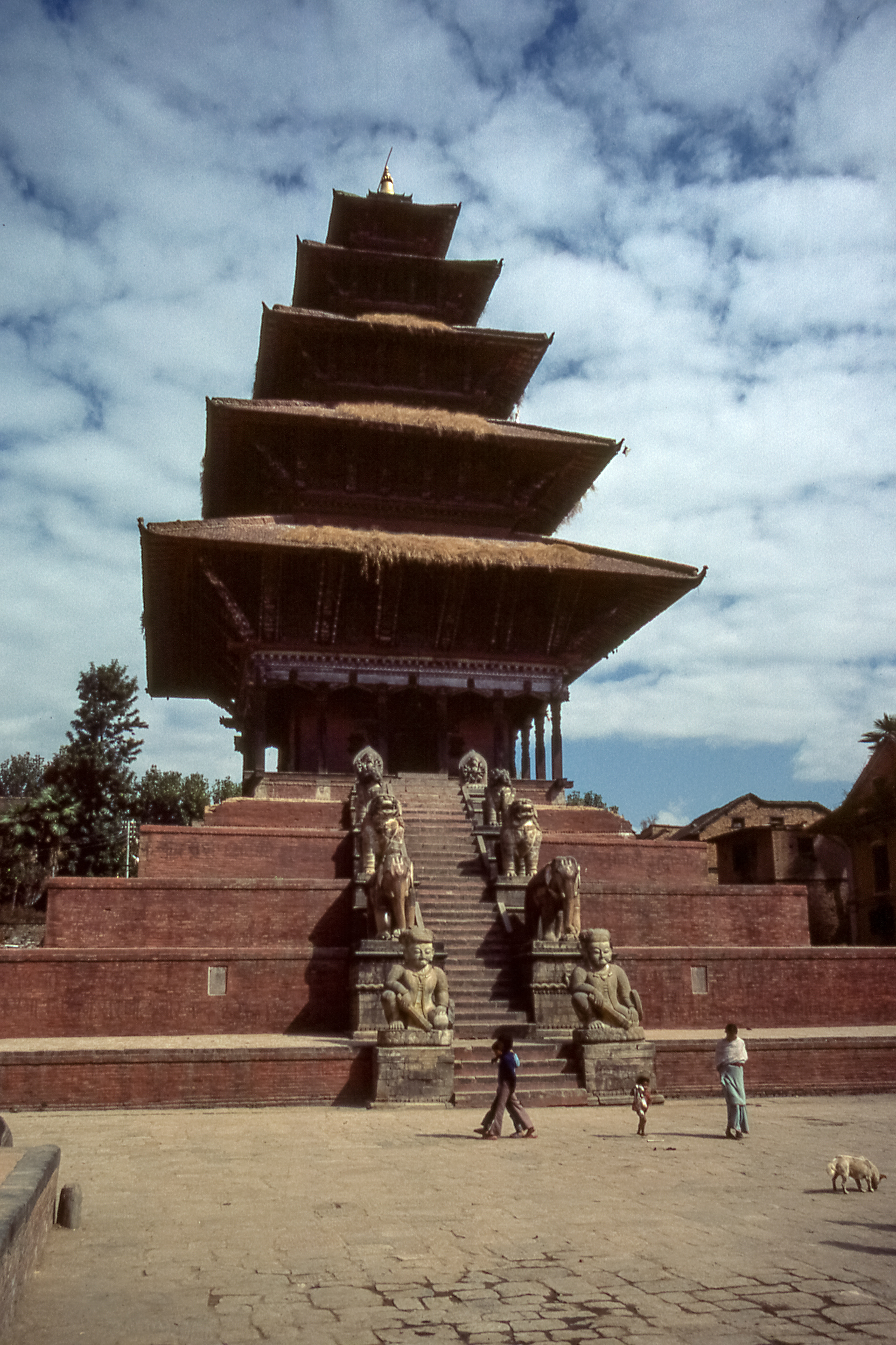 nyatapola temple - 1703 ce
