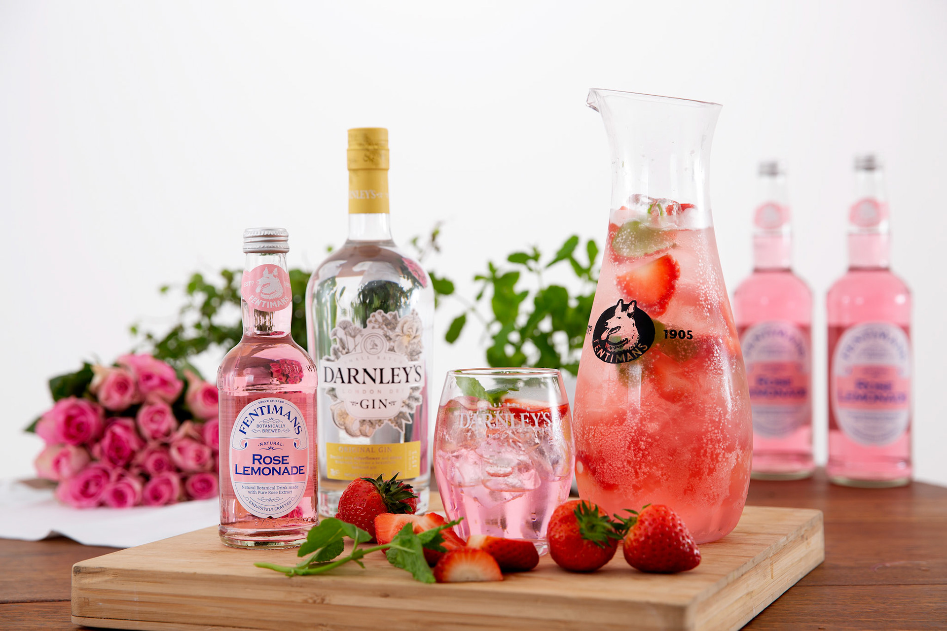 Darnley's Gin & Fentimans Rose Lemonade