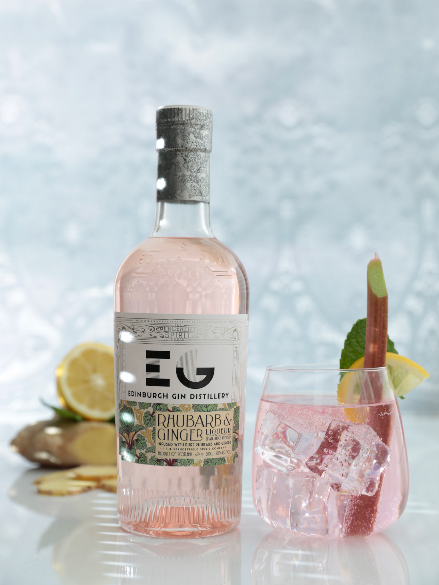Edinburgh Gin, Ginger & Rhubarb 