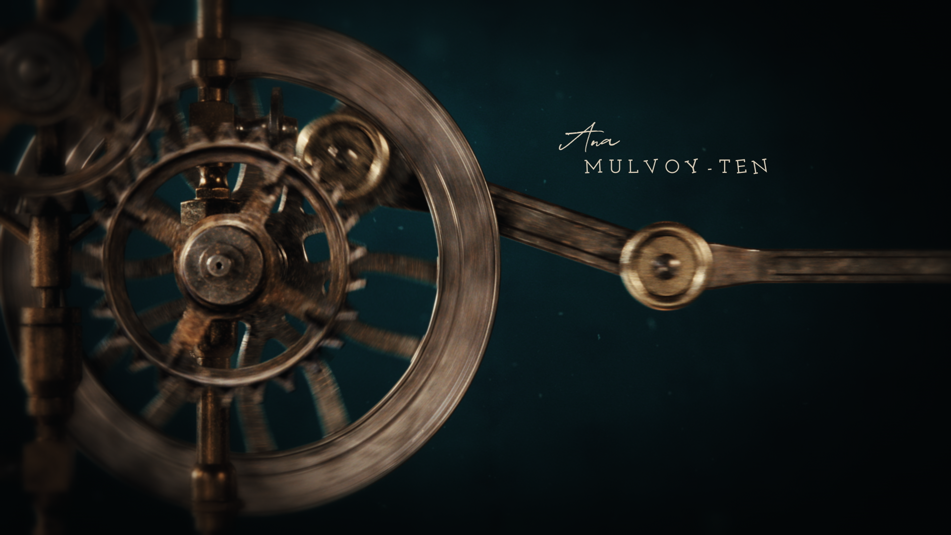 modeled and rigged gears