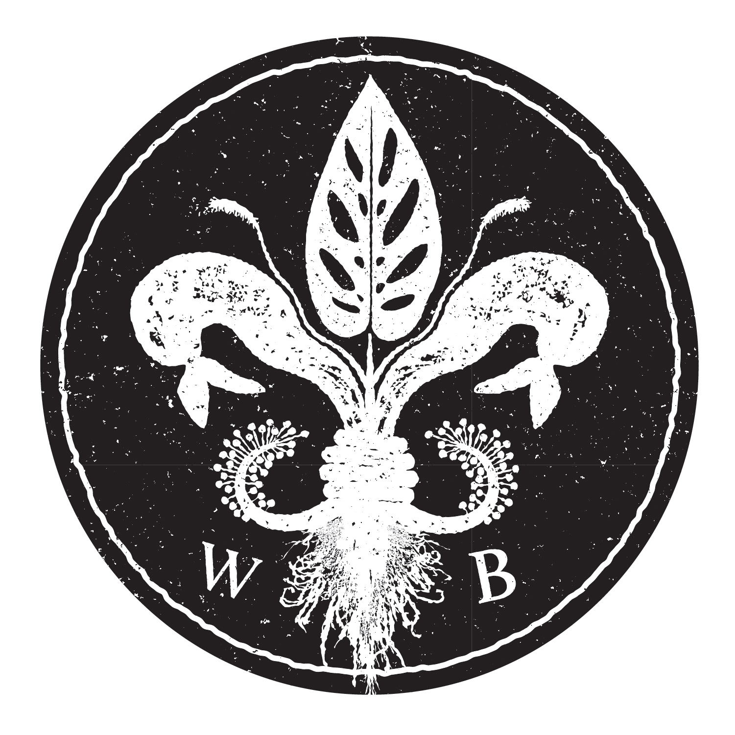 LOGO REDESIGN AND SOCIAL MEDIA BADGE FOR WE BITE RARE & UNUSUAL PLANT STORE IN NEW ORLEANS