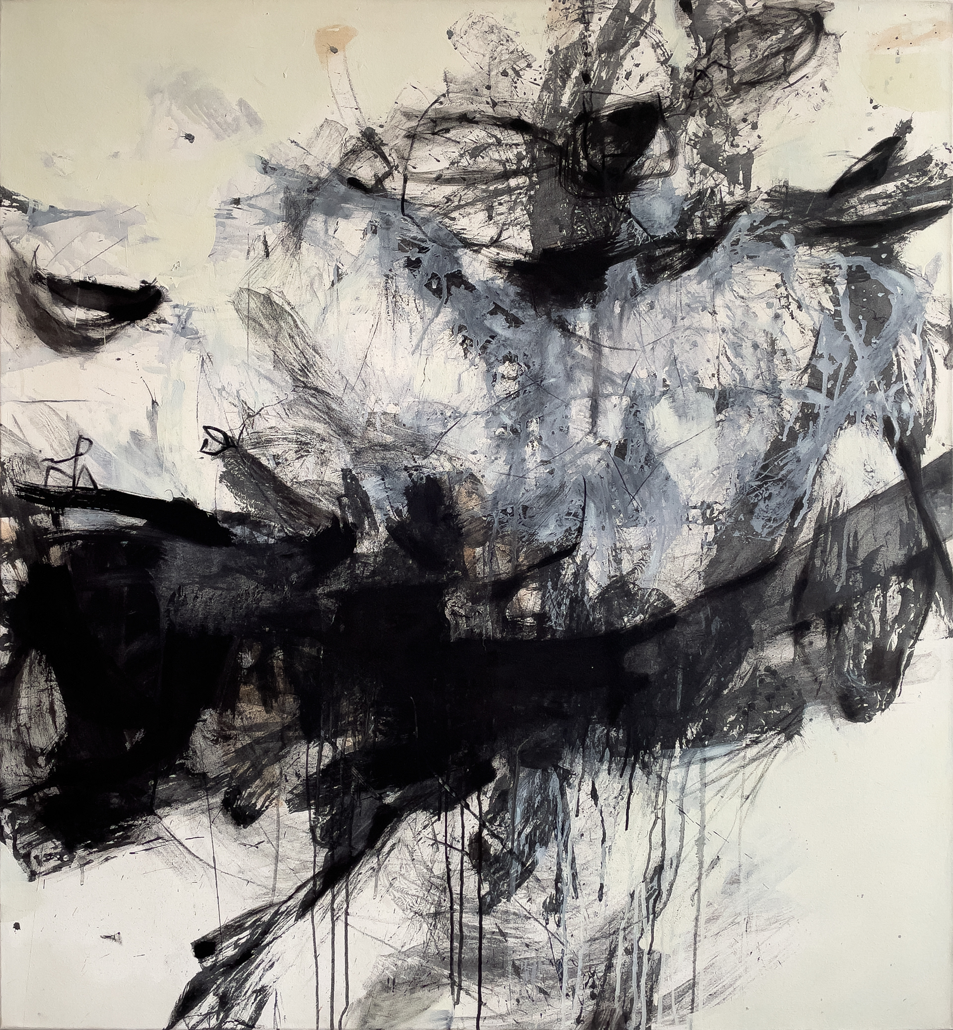 mixmedia auf leinwand 120 x 130 cm