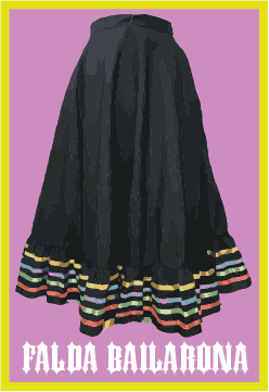 Falda Bailarona