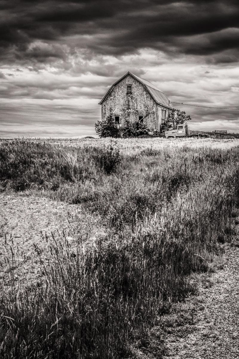 Barn and Truck :: Kings County, Nova Scotia, Canada; 2017.