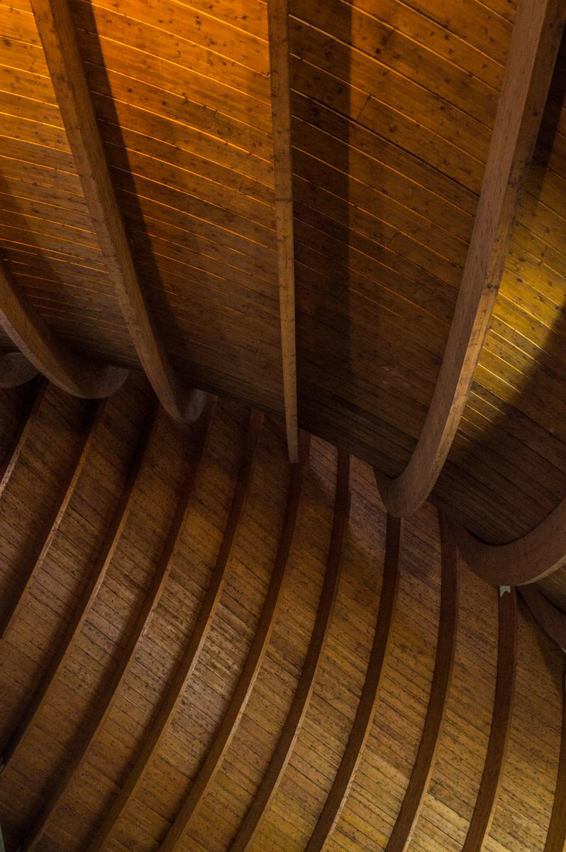 Curves No. 11 - Rouen :: Church of Joan of Arc, Rouen, France; 2017.