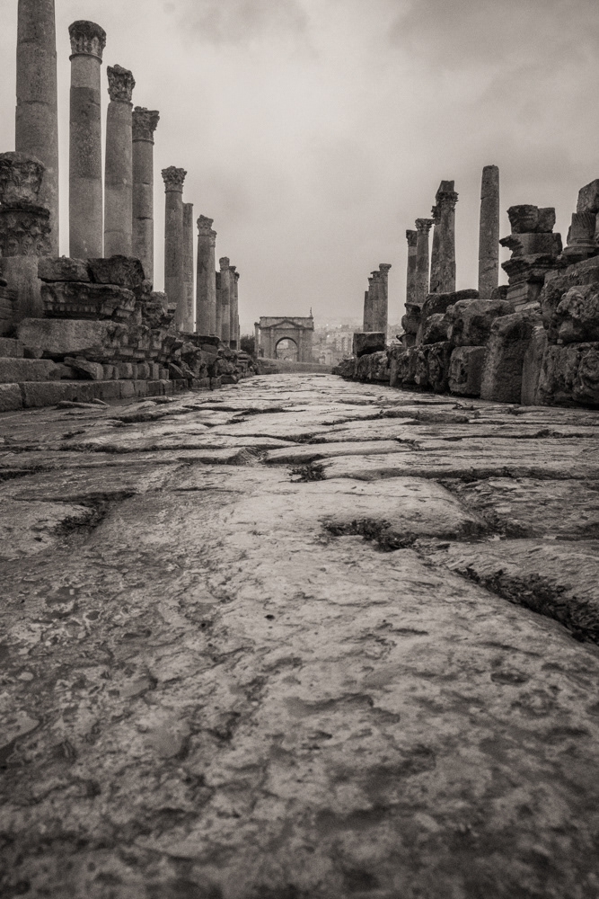 Roman Streets :: Jerash, Jordan; 2018.