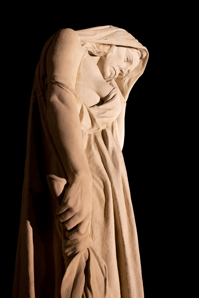 Mother Canada at Night :: Vimy Ridge Memorial, Neuville-St.-Vaast, France; 2018.