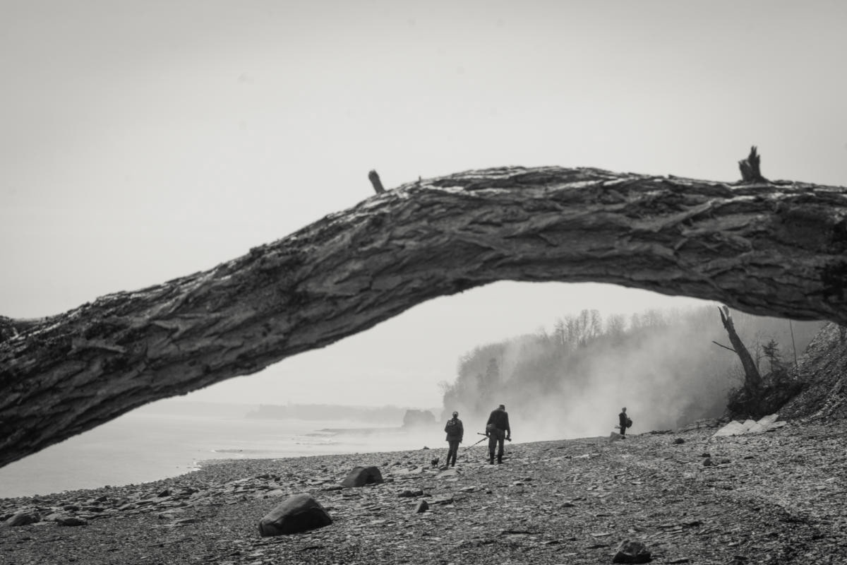 Fog Rolling In :: A foggy morning on Blue Beach, Nova Scotia; 2019.
