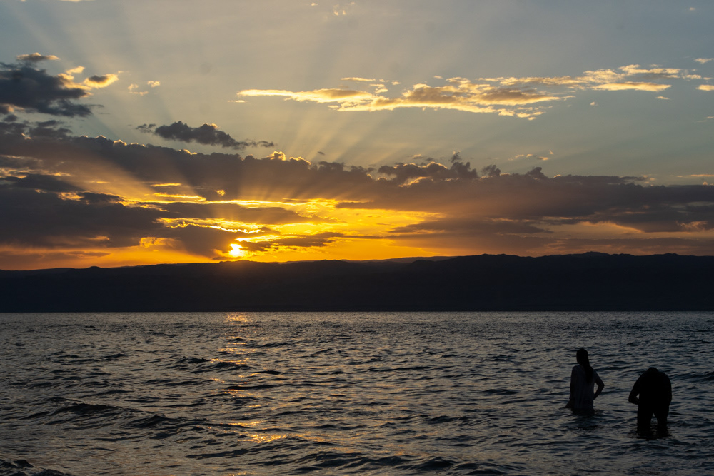 Sunset at the Dead Sea :: Dead Sea, Jordan; 2018.