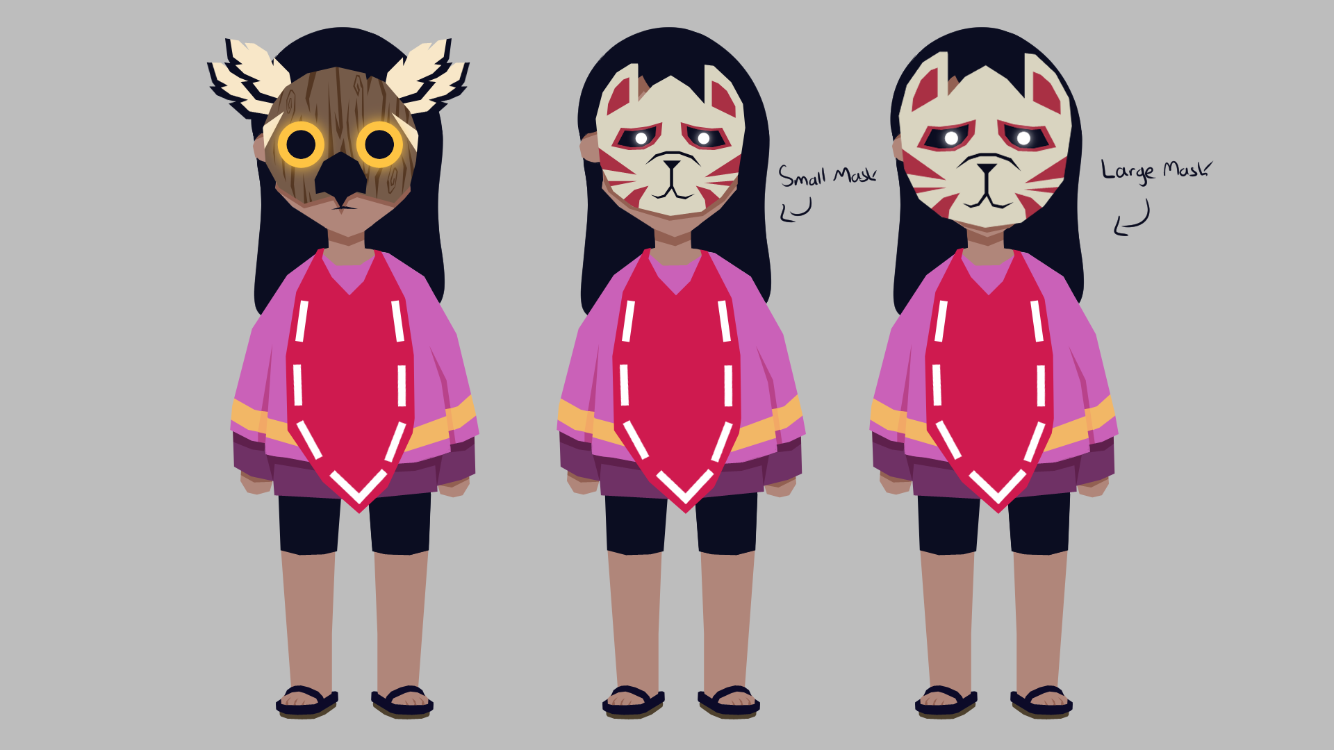 Mai Mask Variant Concepts