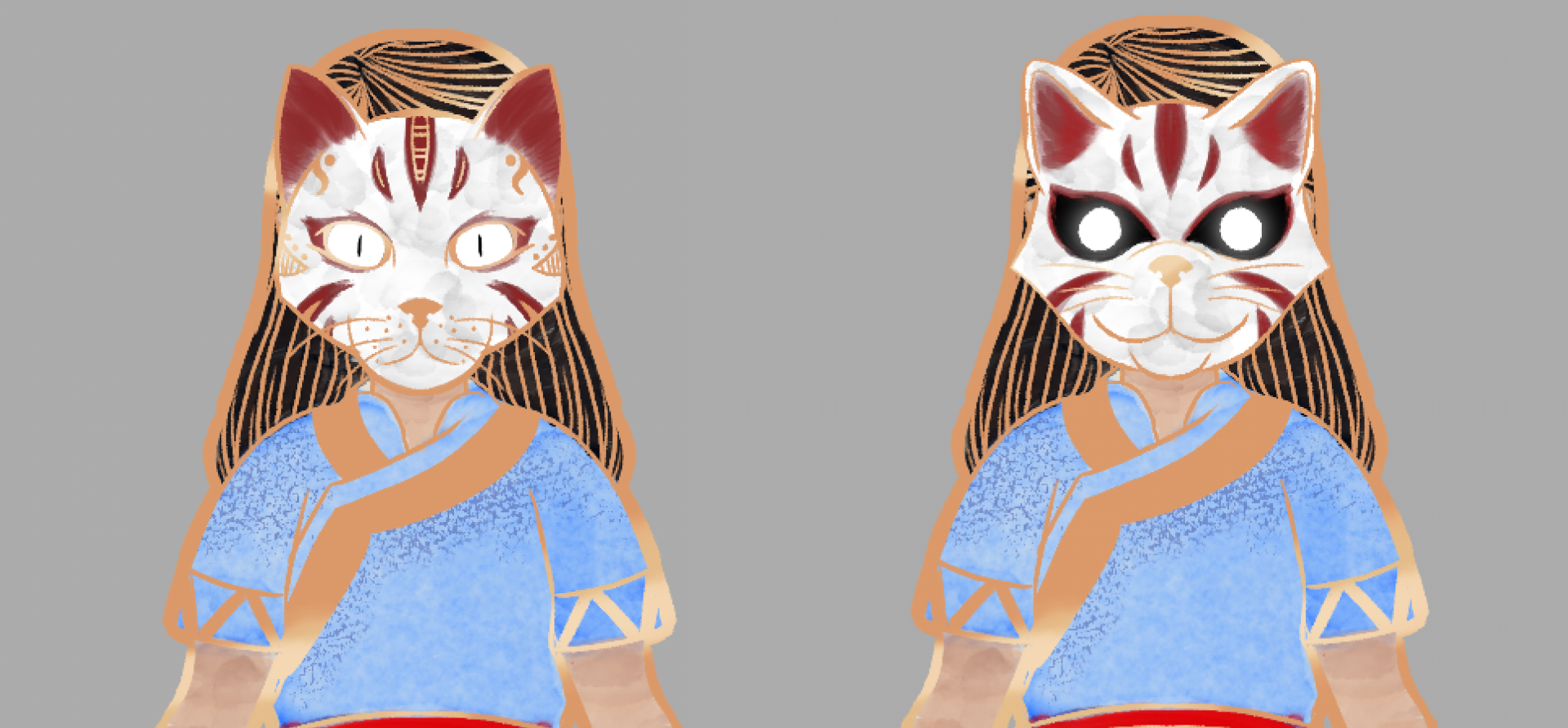 Mai Mask Variant Concepts 2