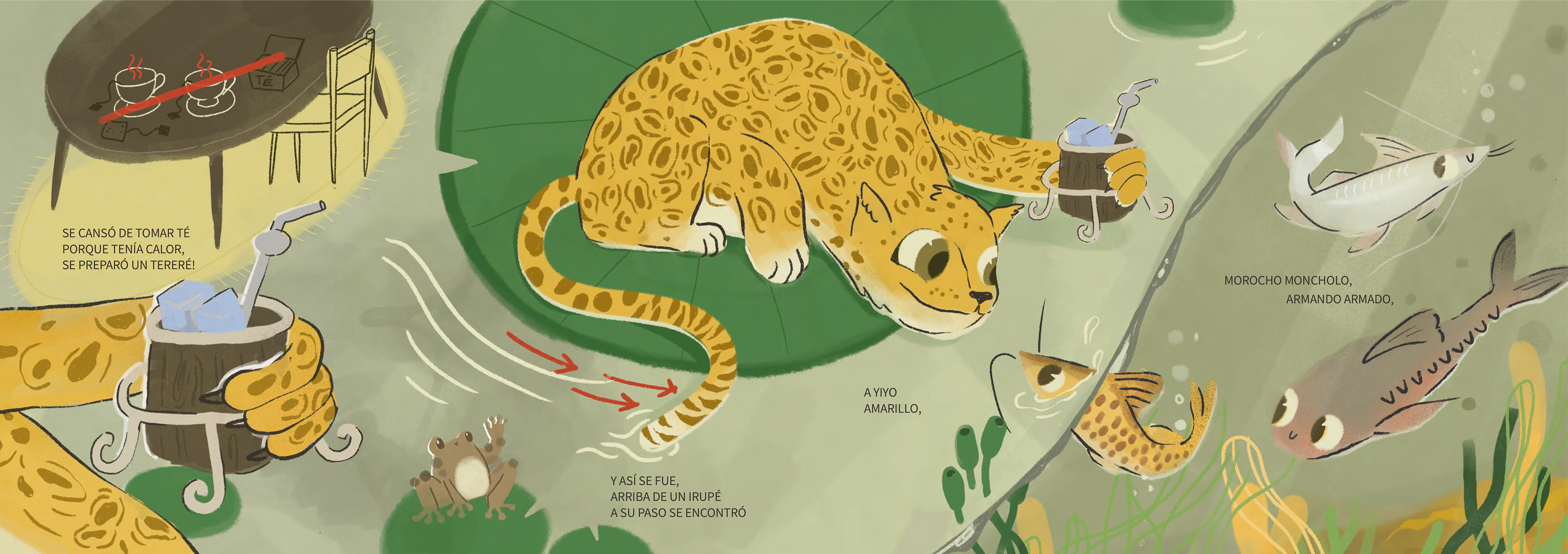 Illustrated book "Teté" from "Pandora's world"