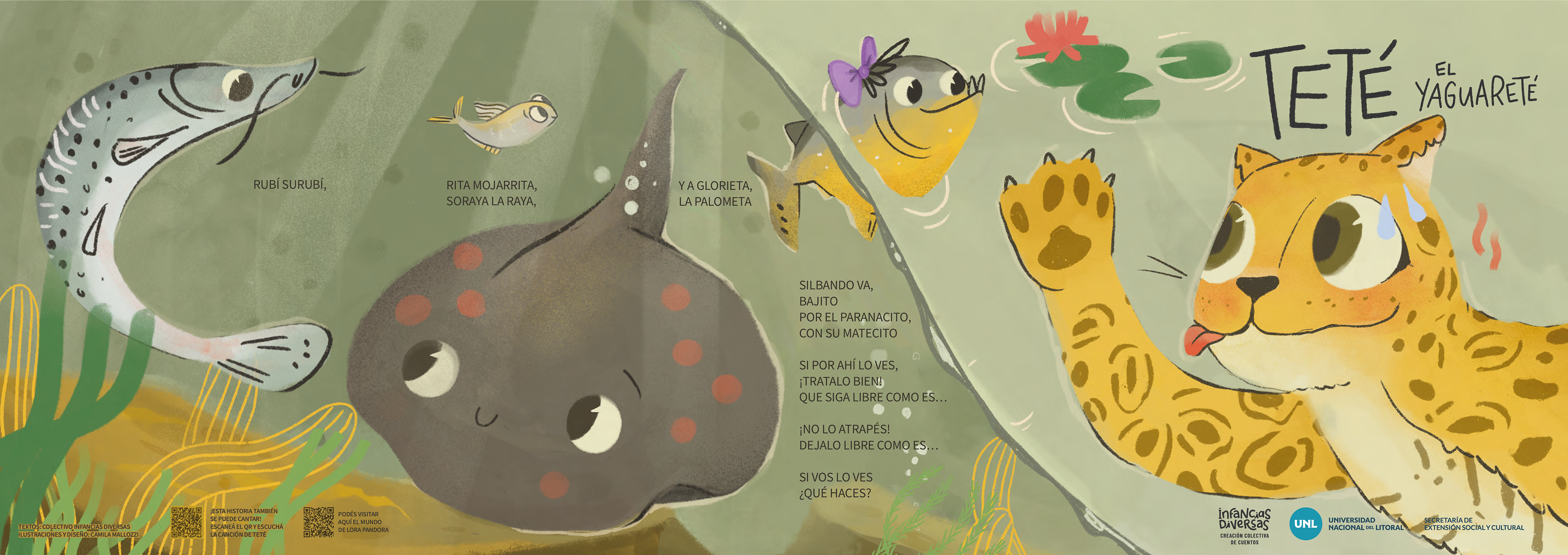 Illustrated book "Teté" from "Pandora's world"