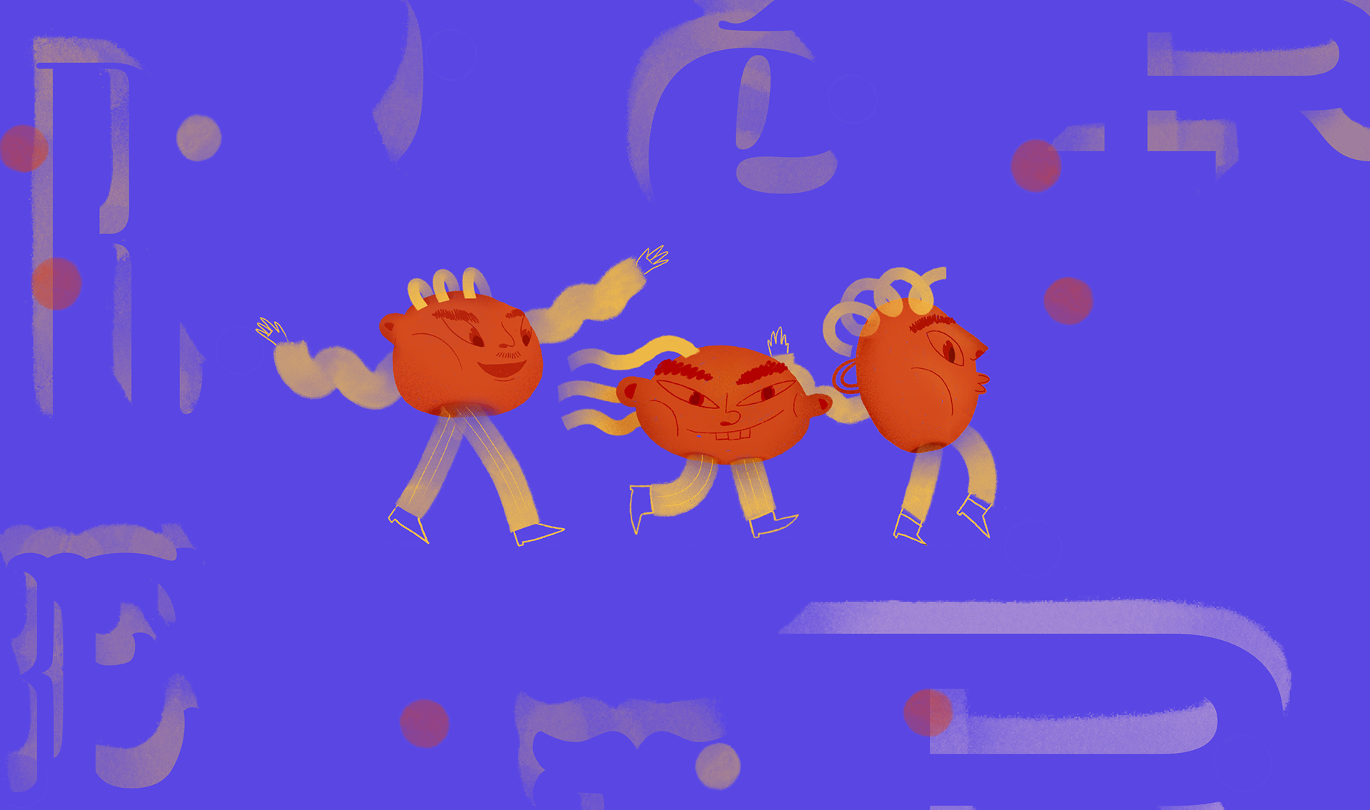 Poster artwork for a ppupet show