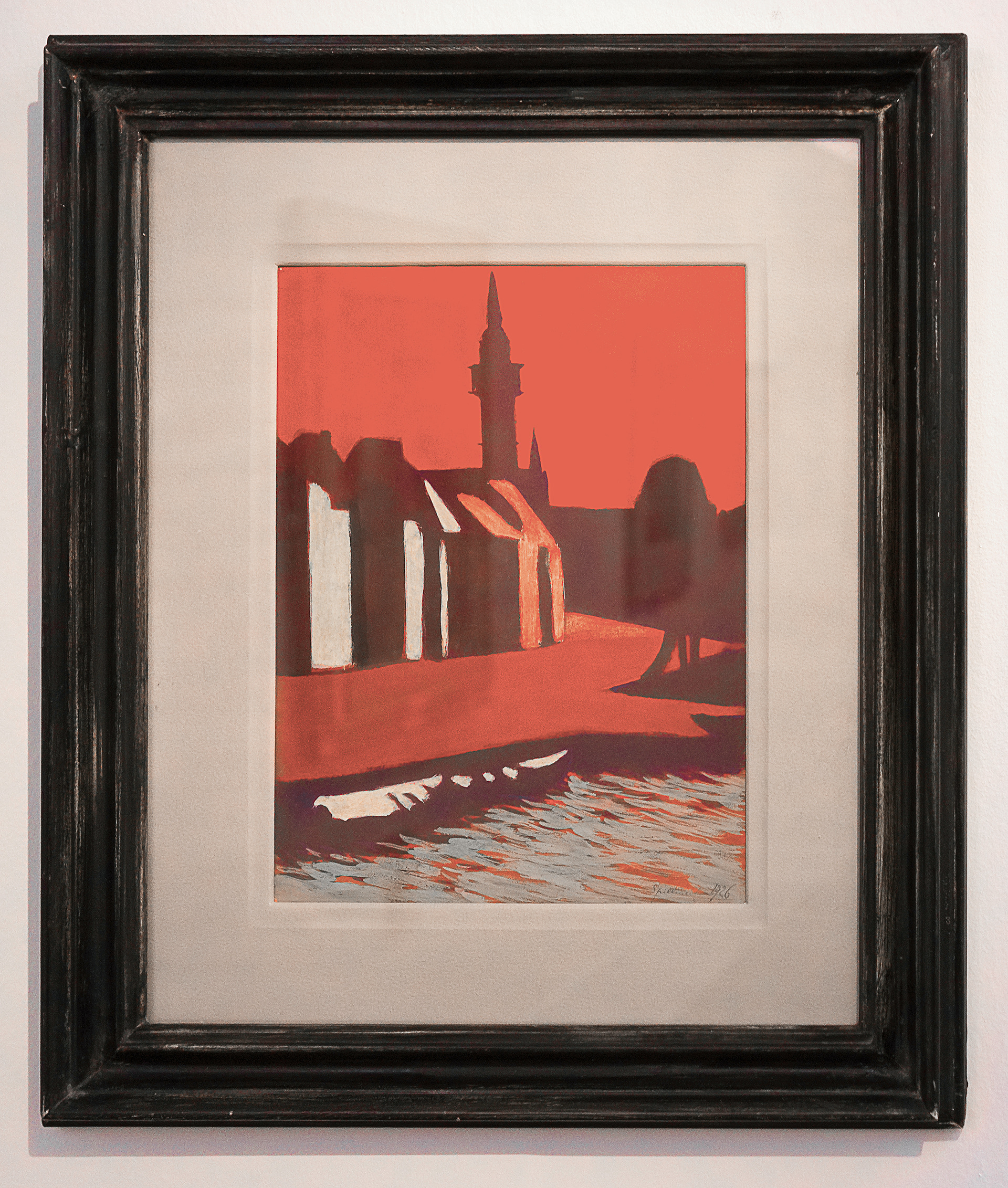 De eerste handelskaai en het zeestation aan de haven 1926