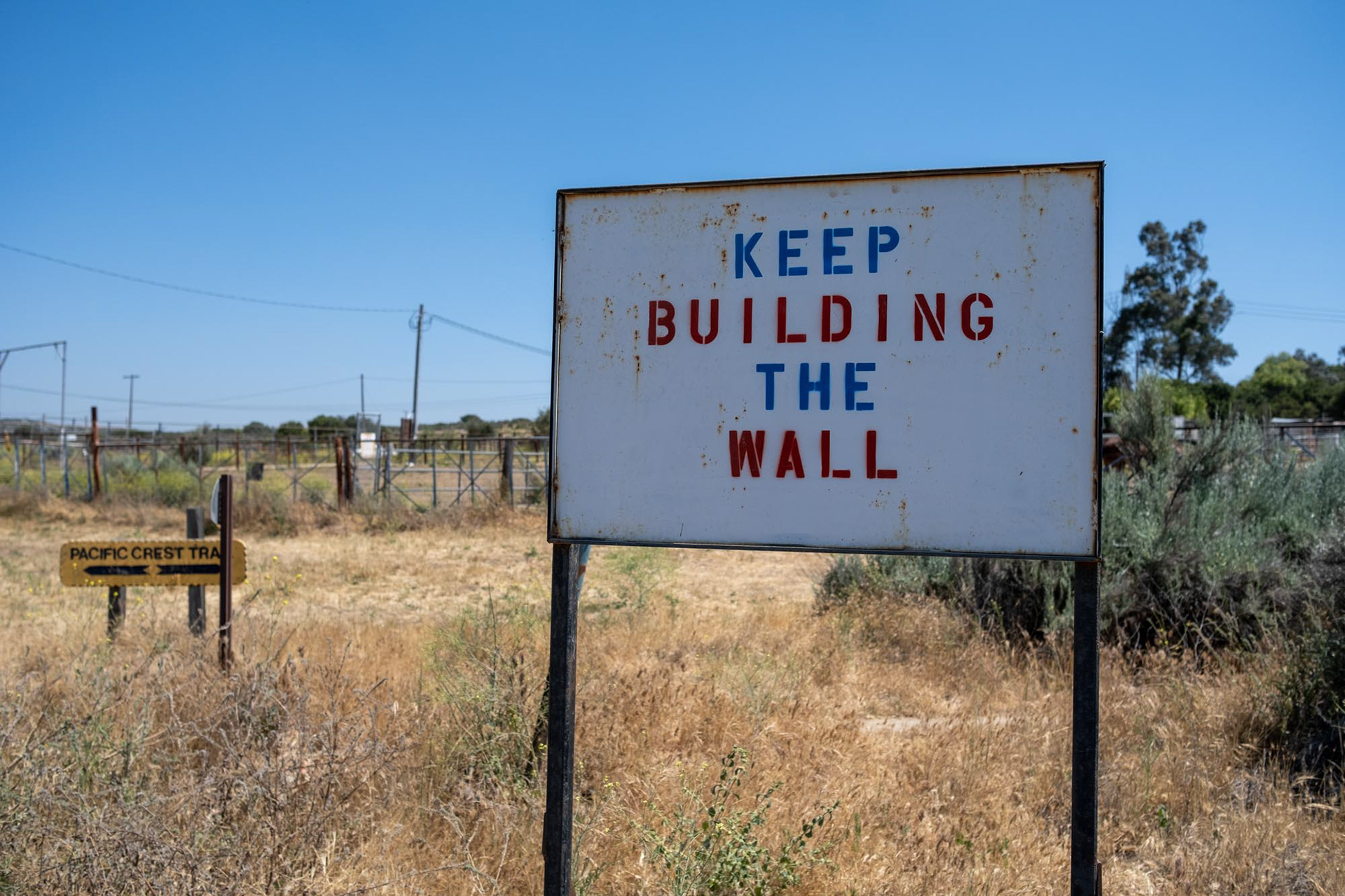 Jacumba Hot Springs, CA, is a frequented crossing point for undocumented migrants.