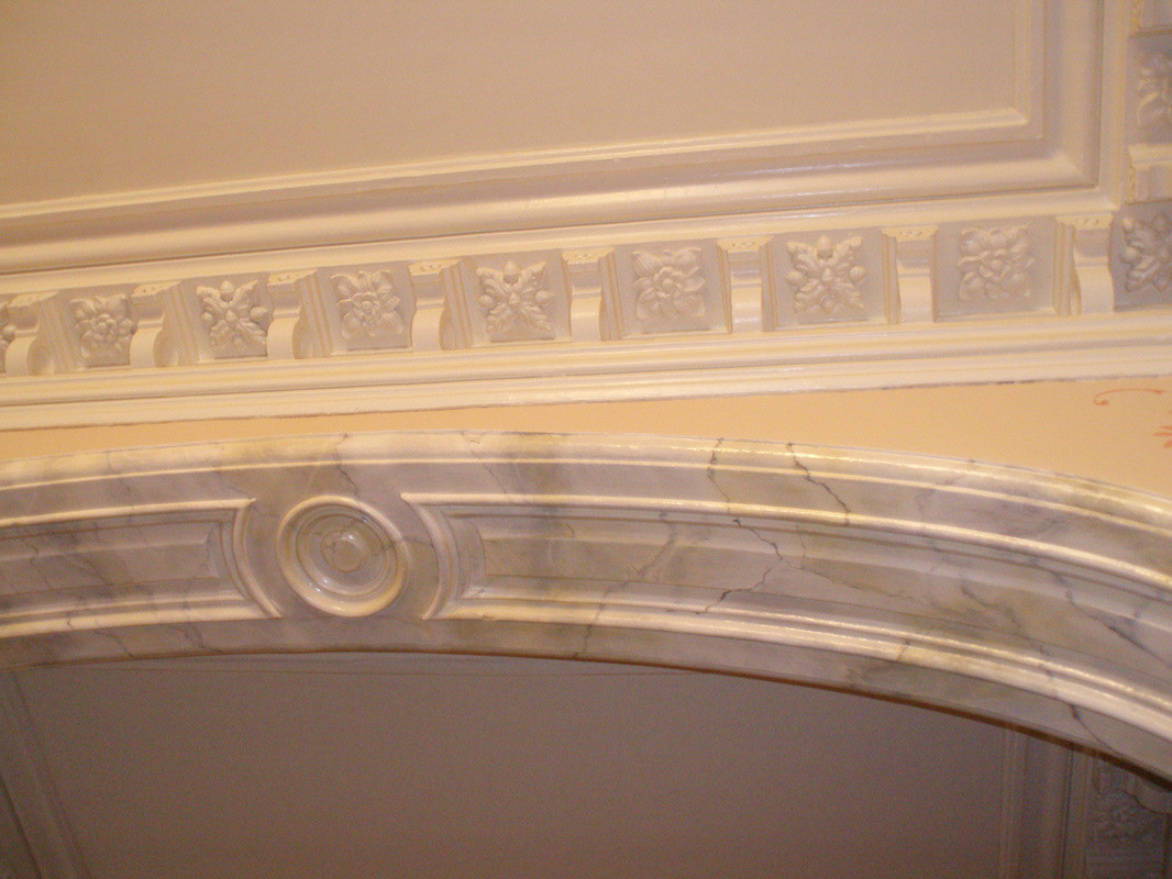 CSC Museum Project-Plaster painted, graining, marble finishes and gilding by Robert Irealnd Studios