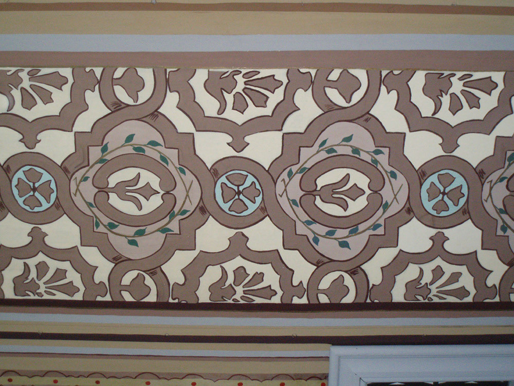 Hand Painted Church Ornament by Robert Ireland Studios