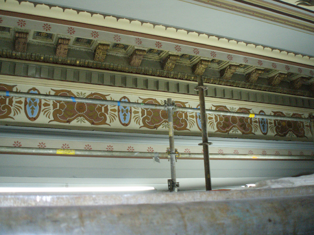 Hand Painted Church Ornament by Robert Ireland Studios