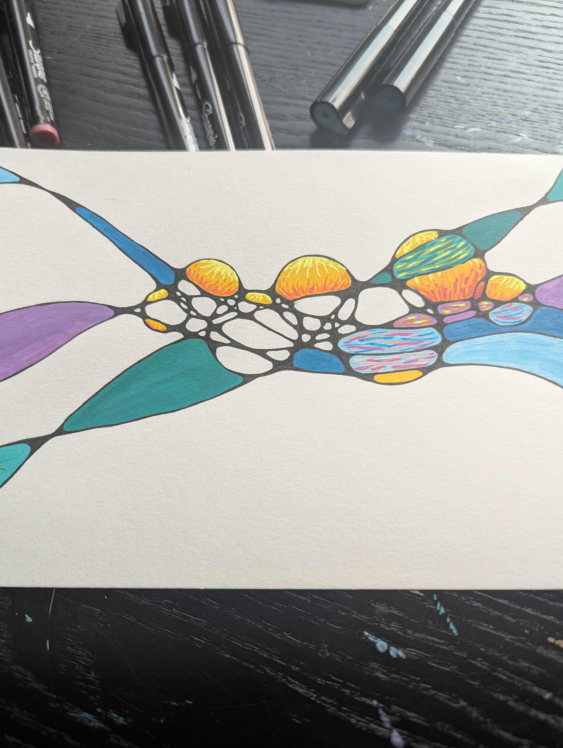 WIP 2, Sharpie Creative Markers
