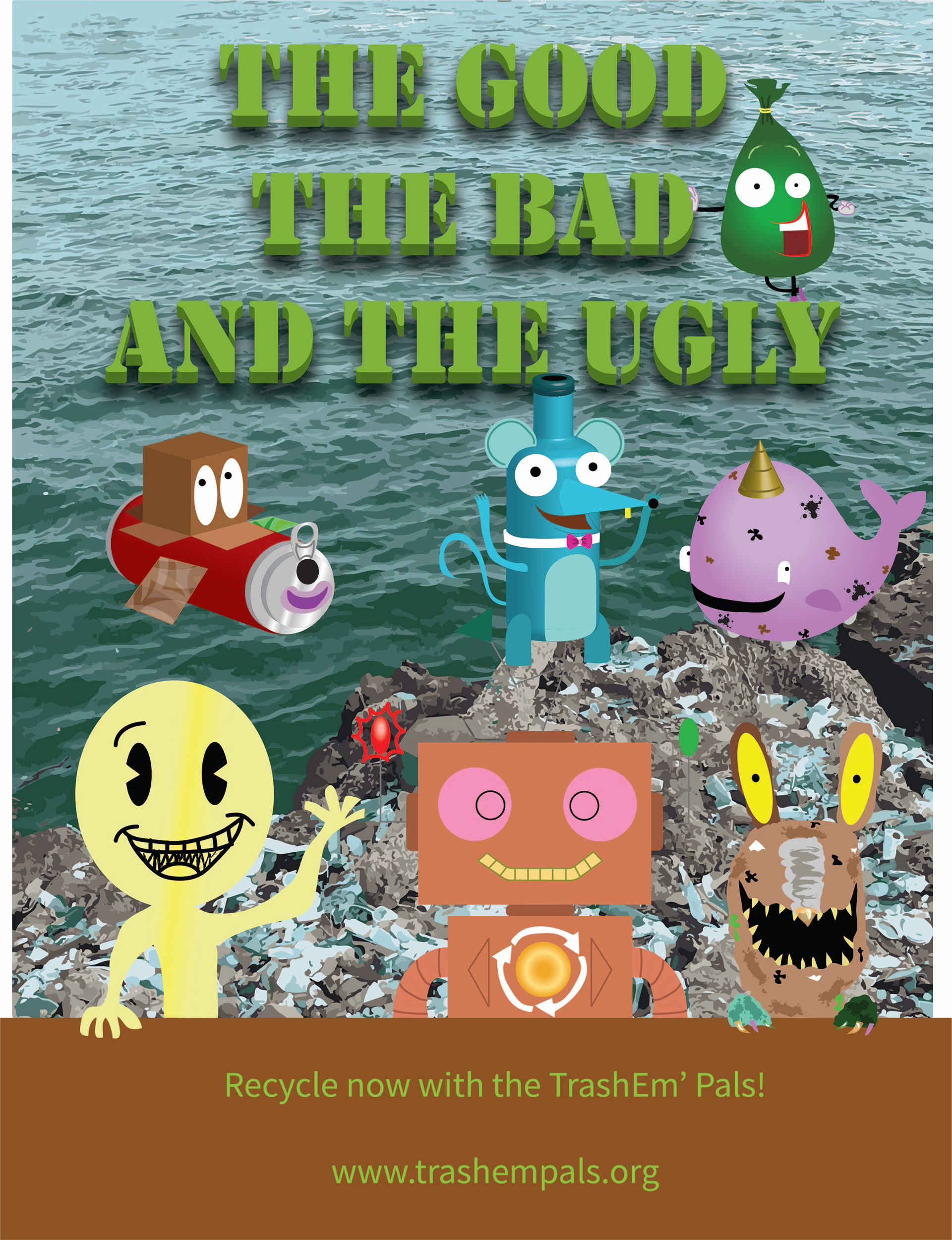 This was for a project that had to do with social awareness according to my recycling topic