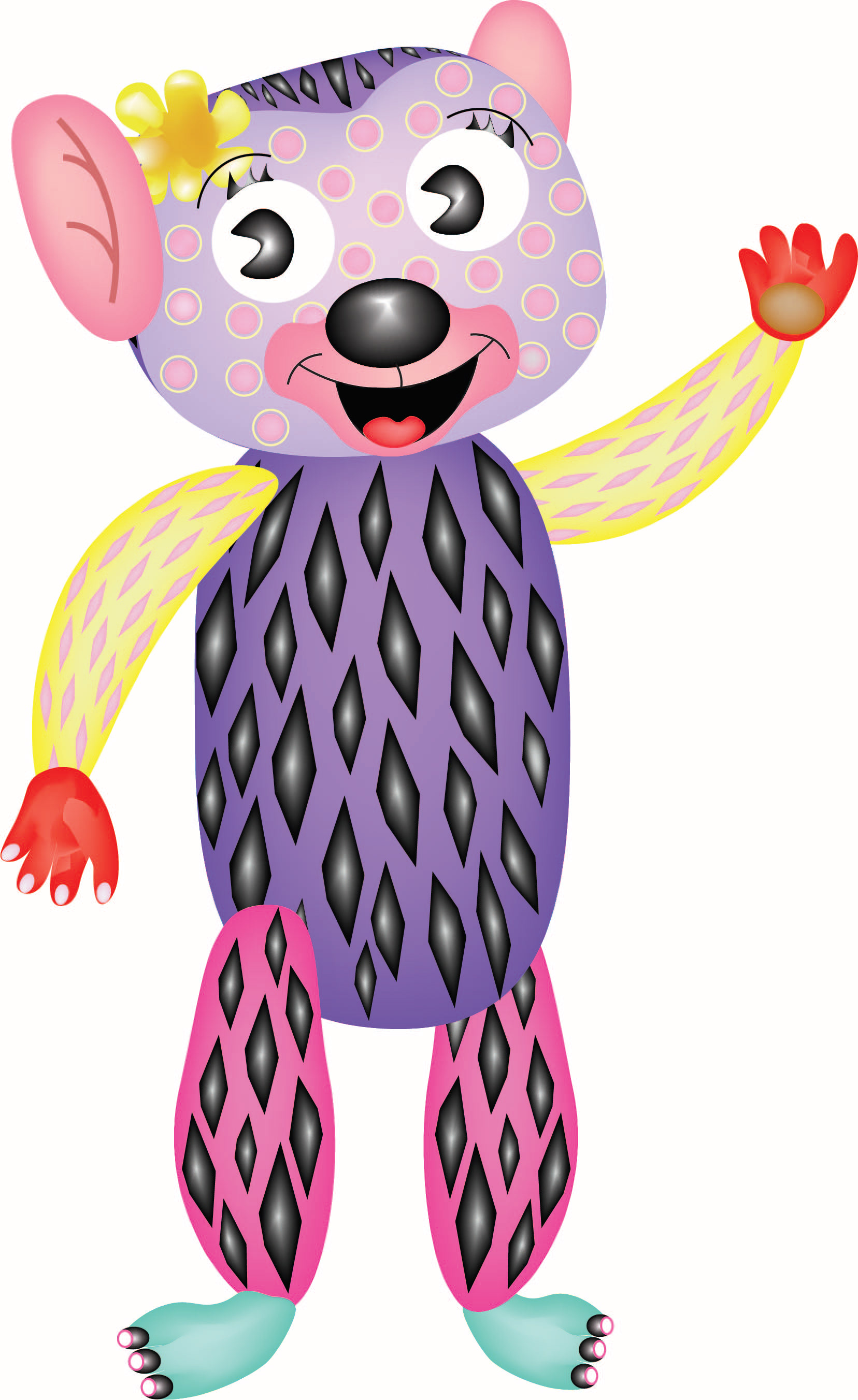 For any 90's nostalgia fan out there, this is Rimba, from the 1994 live action preschool tv series titled "Rimba's Island".
