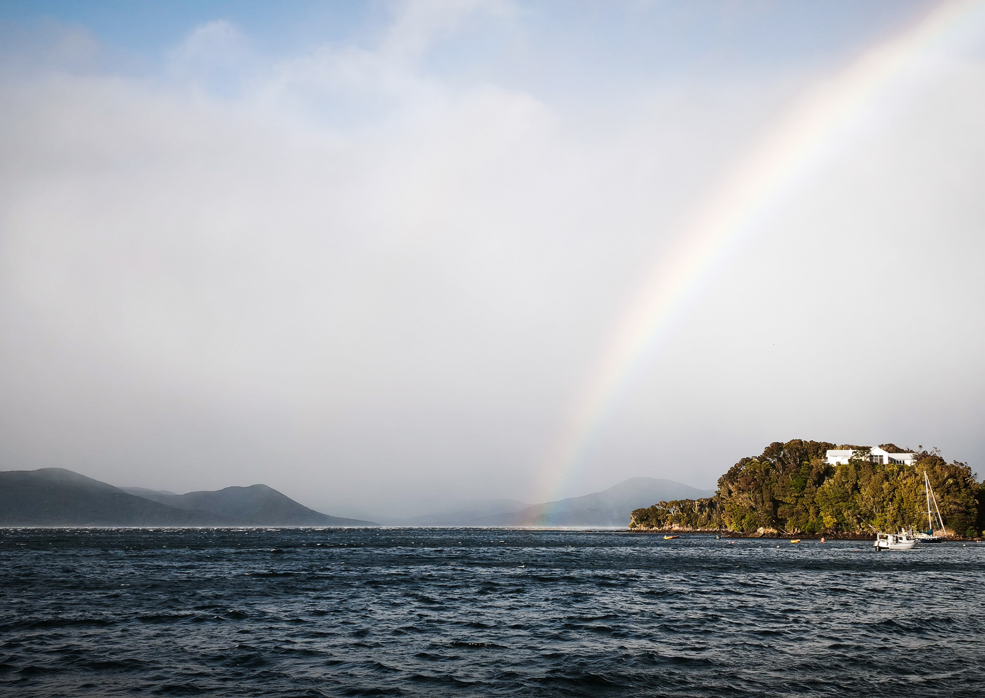 © Darren Creighton Photography  |  Rakiura  |  Golden Bay rainbow