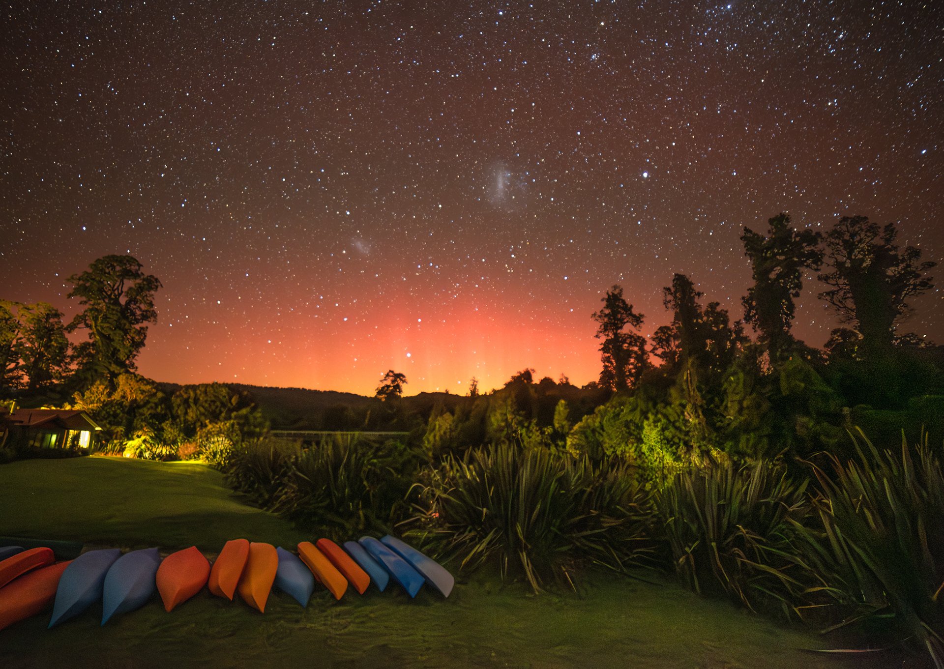 © Darren Creighton Photography  |  Moeraki River  |  Aurora Australis