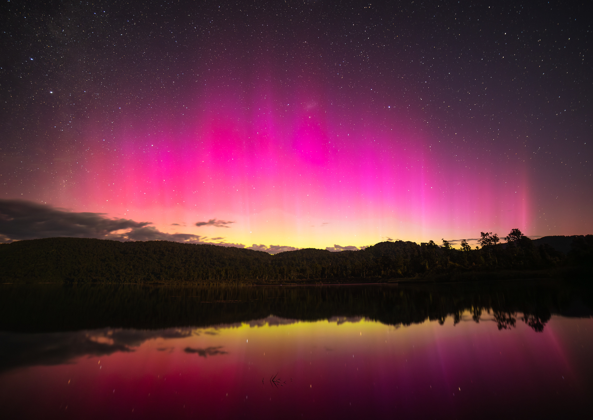 © Darren Creighton Photography  |  Lake Moeraki  |  Aurora Australis