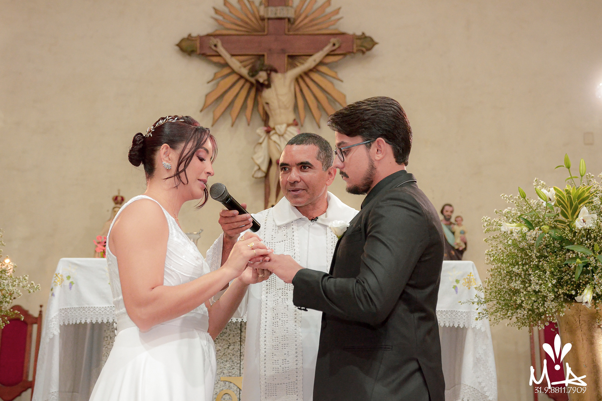 Casamento na igreja Matriz de Paraopeba MG