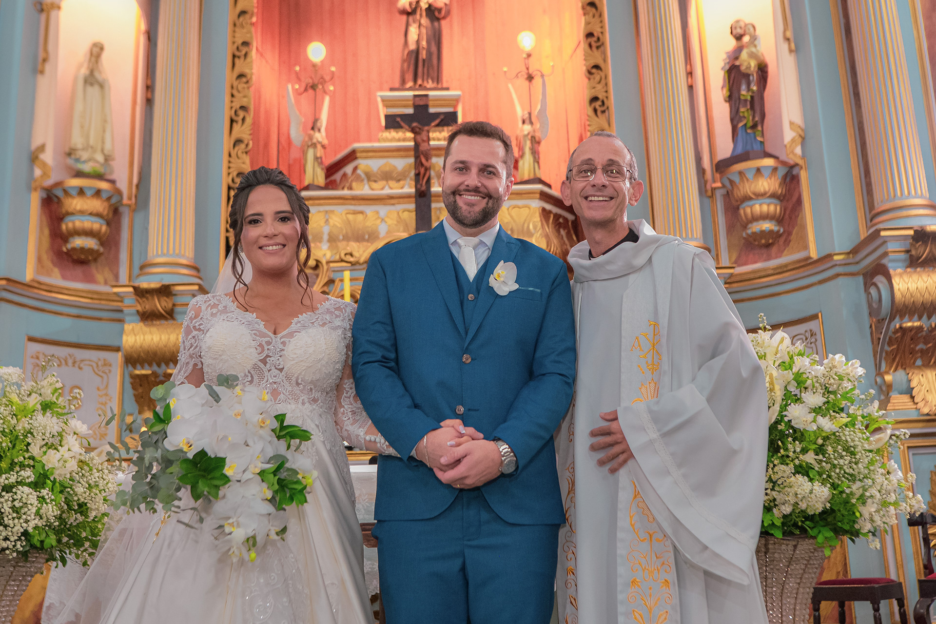 Casamento na igreja Santo Antônio Sete lagoas MG