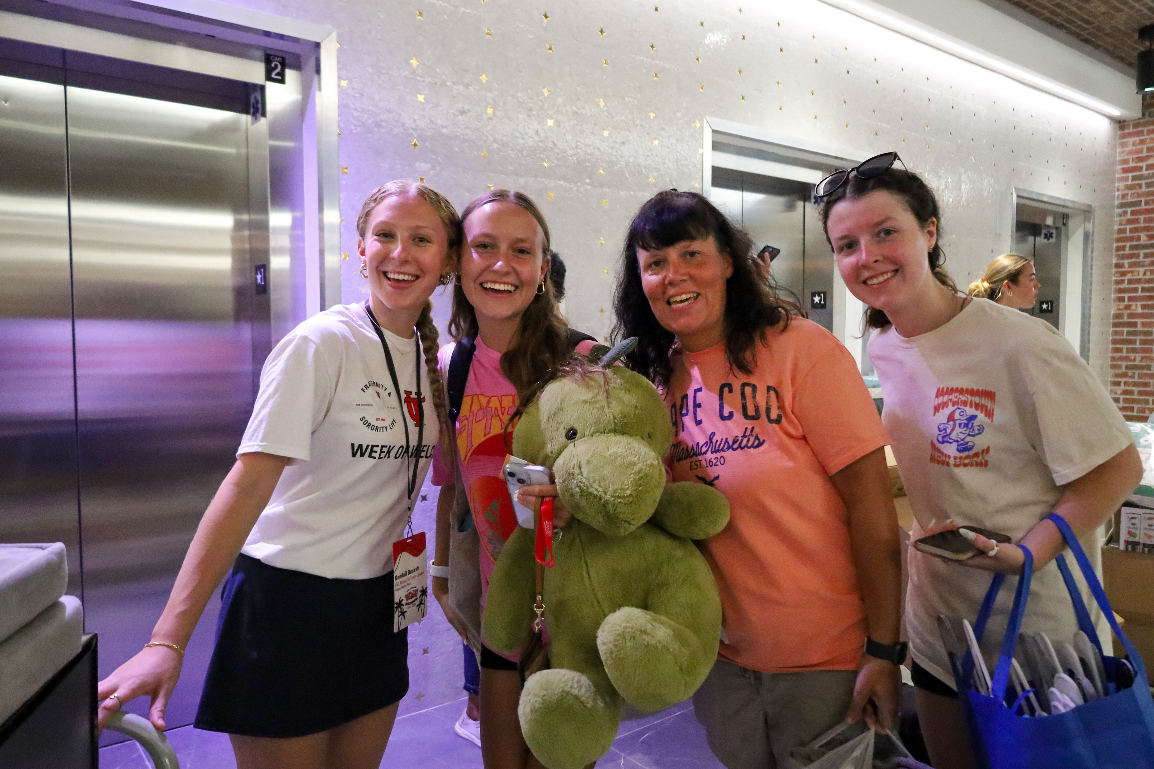 UT Family Group Photo with UTampa WOW Leaders.