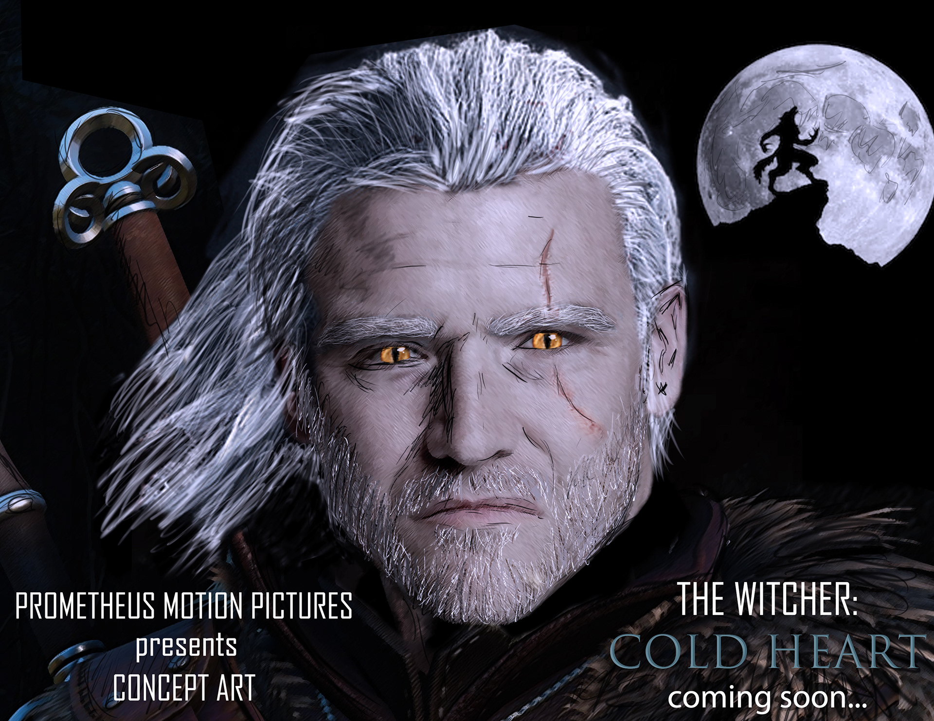 Brett Nichols Makeup Sketch