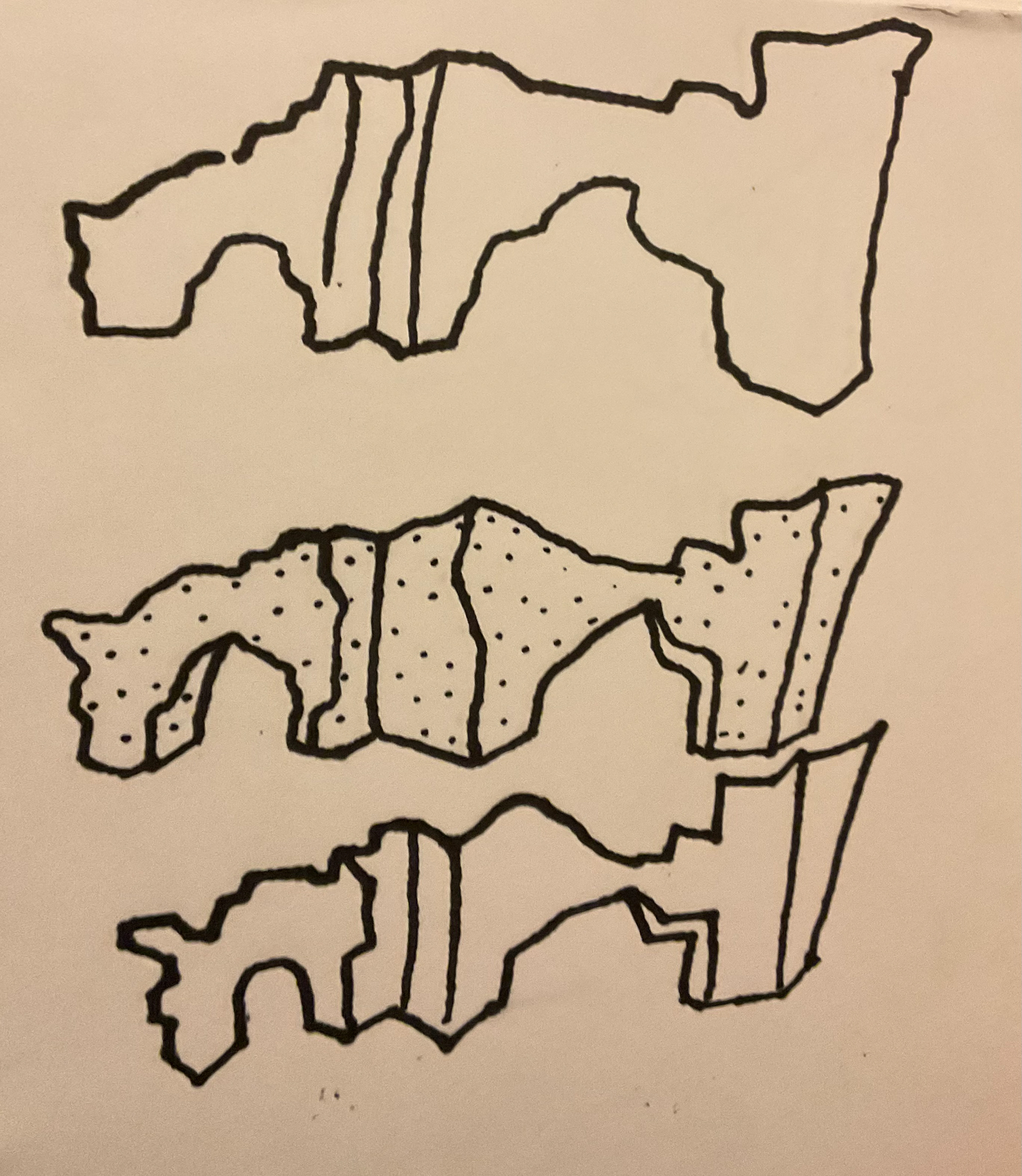 Rock climbing sketches
