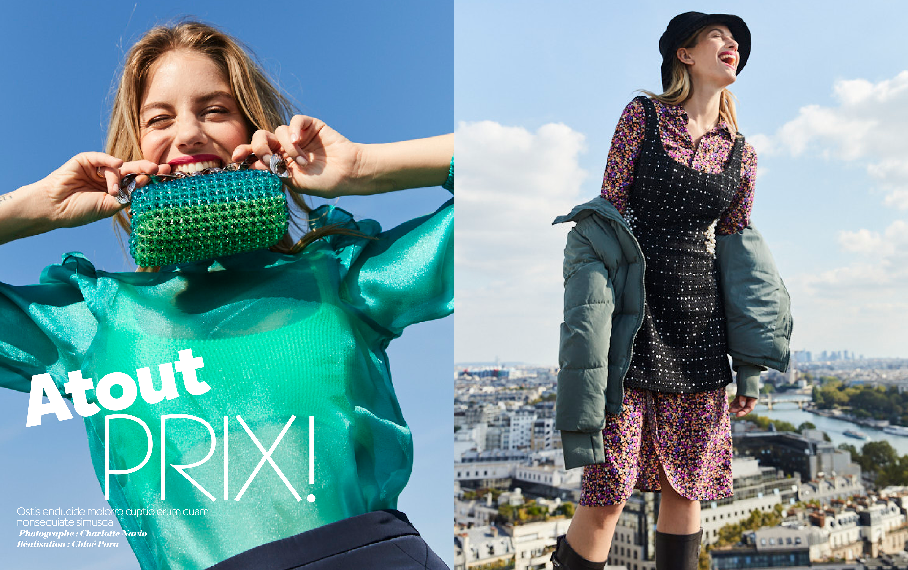 Photo: Charlotte Navio - Stylisme : Chloé Para