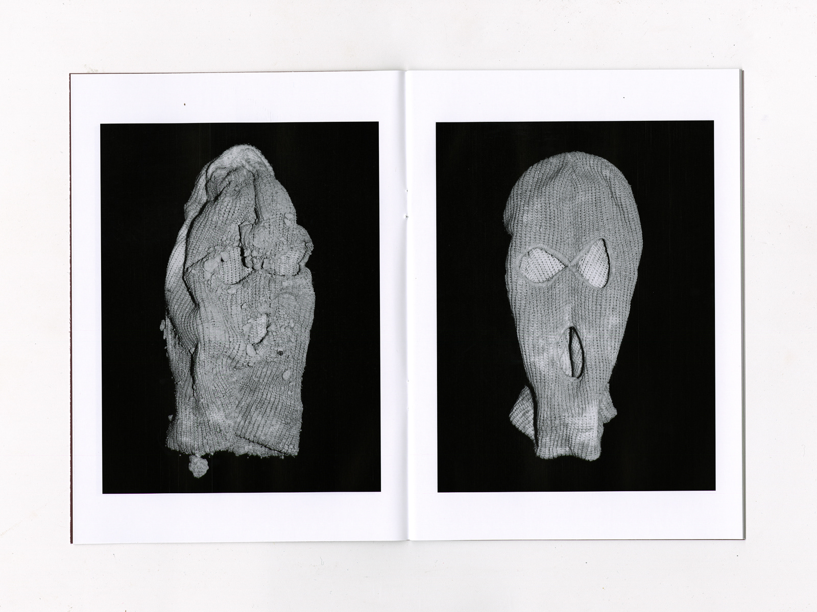 Zine publication, 32 pages, 28 black and white photographs, soft cover, staple bind, 2024