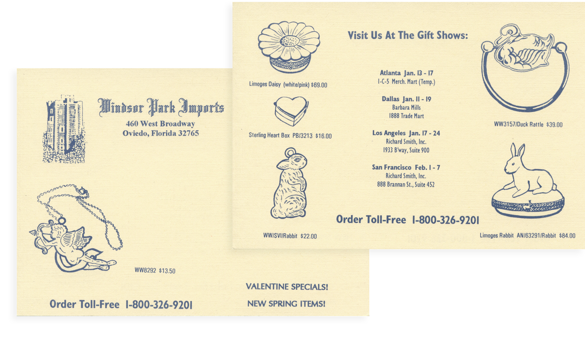 promotional mailer for Windsor Park Imports