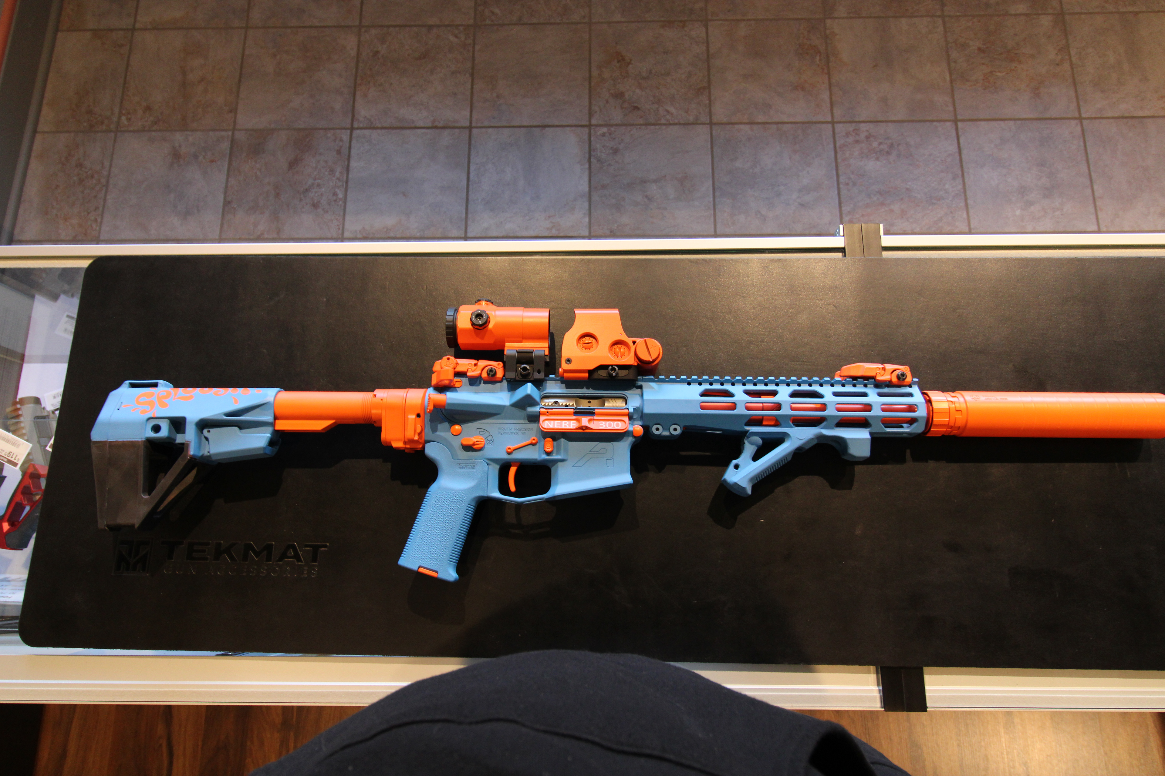Wraith/Grage 300 BLK "Nerf" Pistol with Matching Optics